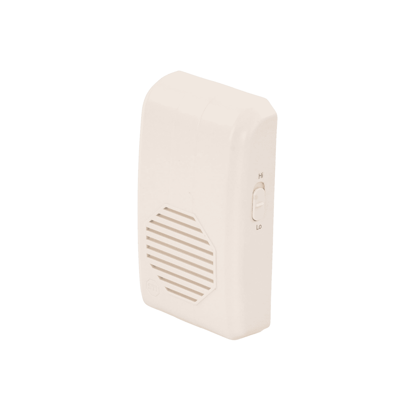 Timbre Inalámbrico Para Puerta Con 10 Tonos, Hasta 150m Linea de Vista, Con Receptor Inalámbrico Incluido, 110Vca STI-3350 - STI