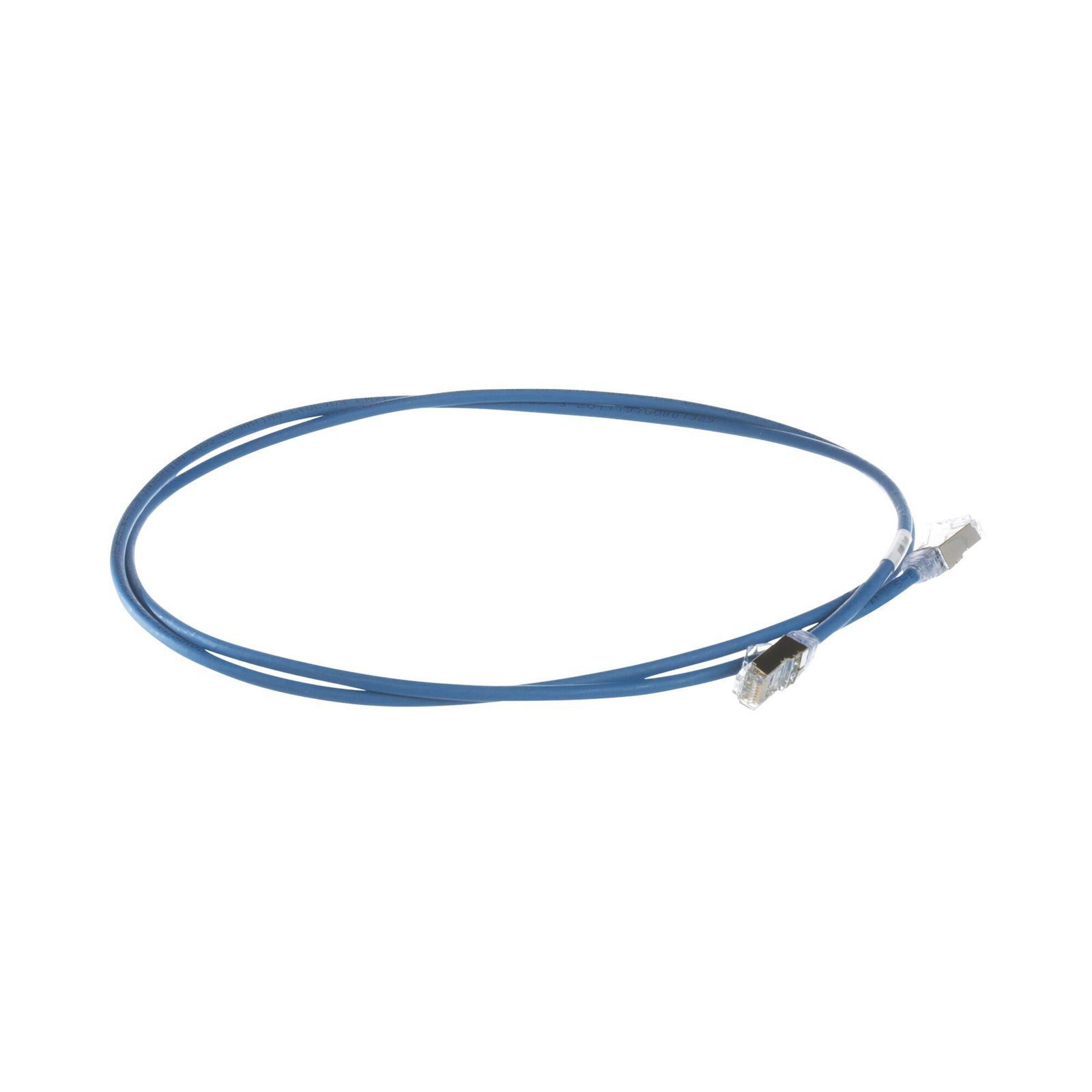 Patch Cord Cat6A, Diametro Reducido 28 AWG, Blindado S/FTP, CM/LS0H, 1.5m, Color Azul STP28X1.5MBU - PANDUIT