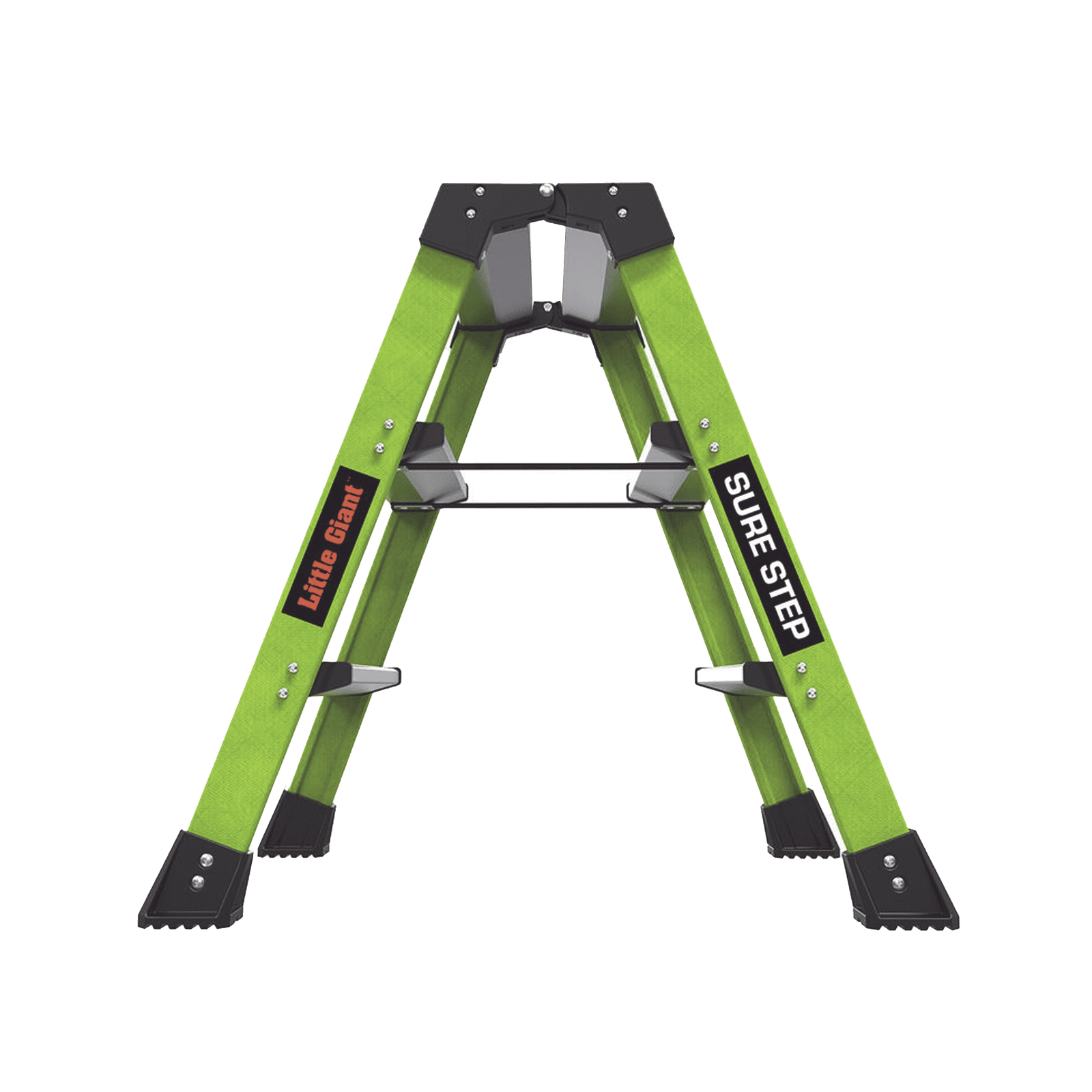 Escalera Plegable 2 Peldaños de Fibra de Vidrio / Tamaño 66 cm ( 2′ 2″). SURESTEP - Little Giant Ladder Systems