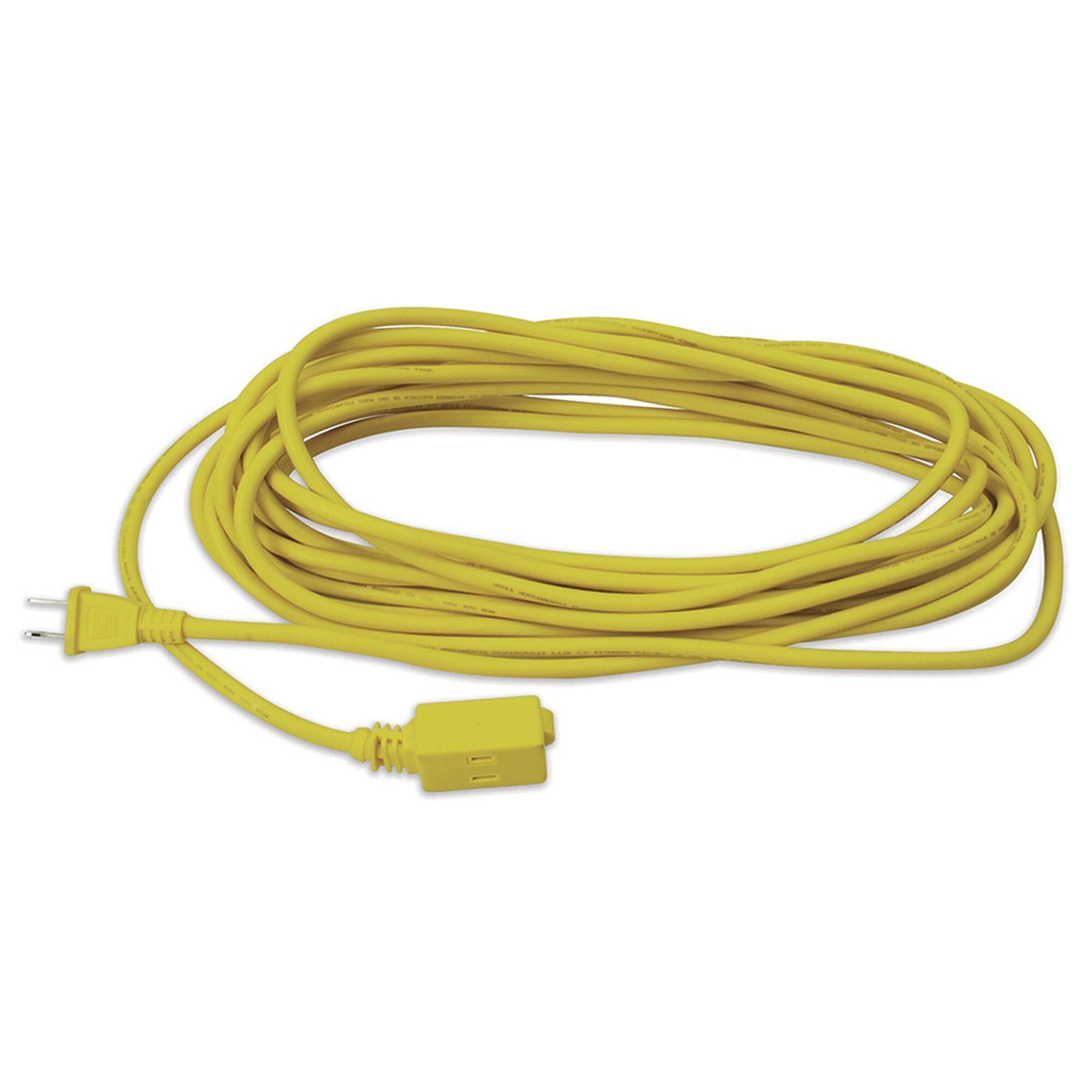 Extensión Eléctrica de Uso Rudo 2 metros / 127 V CA 10 A Máximo / Color Amarillo. SYS-136040 - SURTEK
