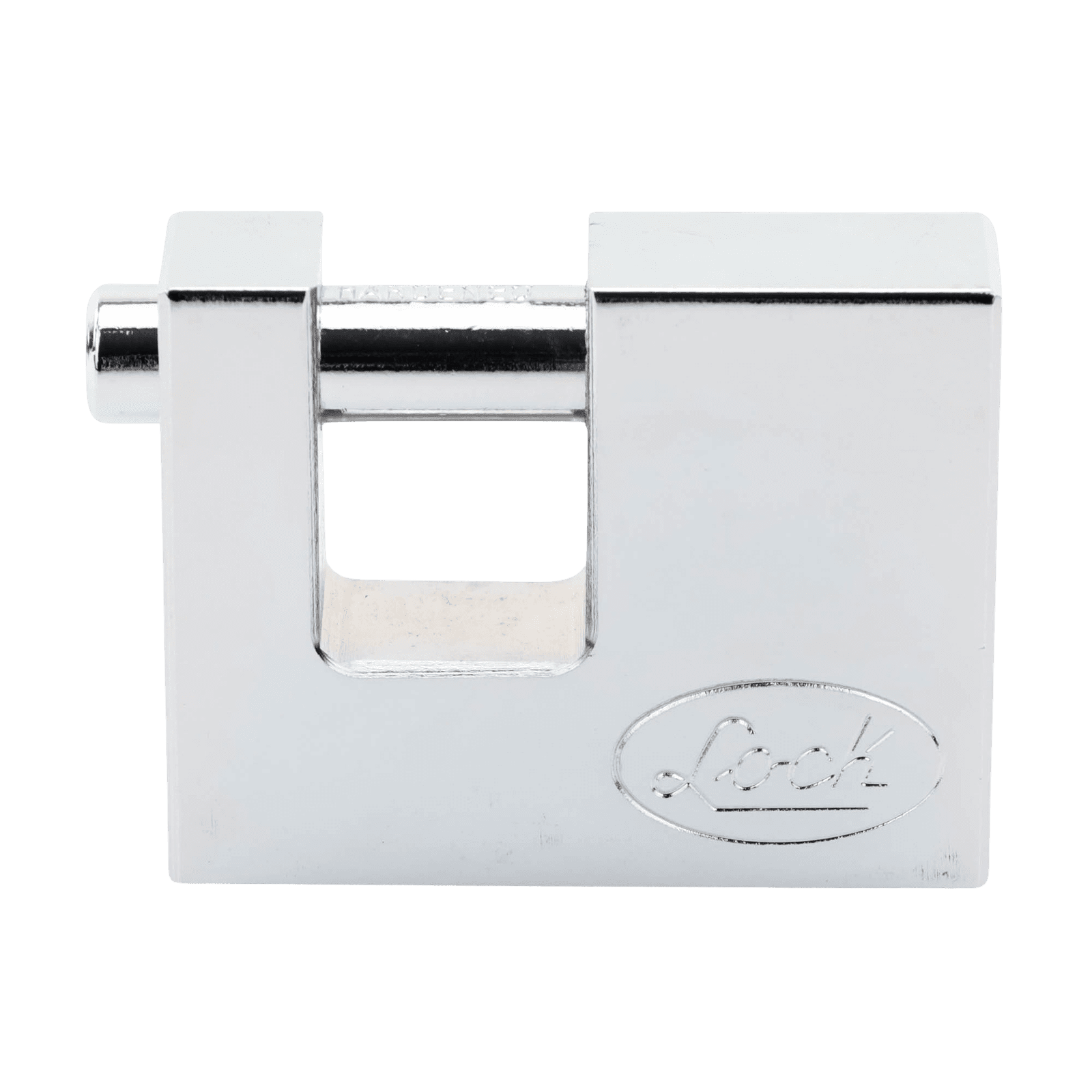 Candado para Cortina Metálica / Medida 70 mm/ Acabado Cromo Satinado/ Nivel de Seguridad 6 / Llave Estándar. SYS-L22-C70-ECSB - LOCK