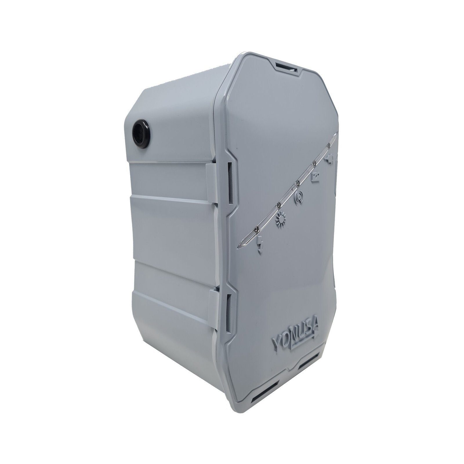 Energizador con tecnología SMT de 12,000Volts – .5 Joules / 500 Mts Lineales de Protección / Cercas Electrificadas SYSNG-HS - YONUSA