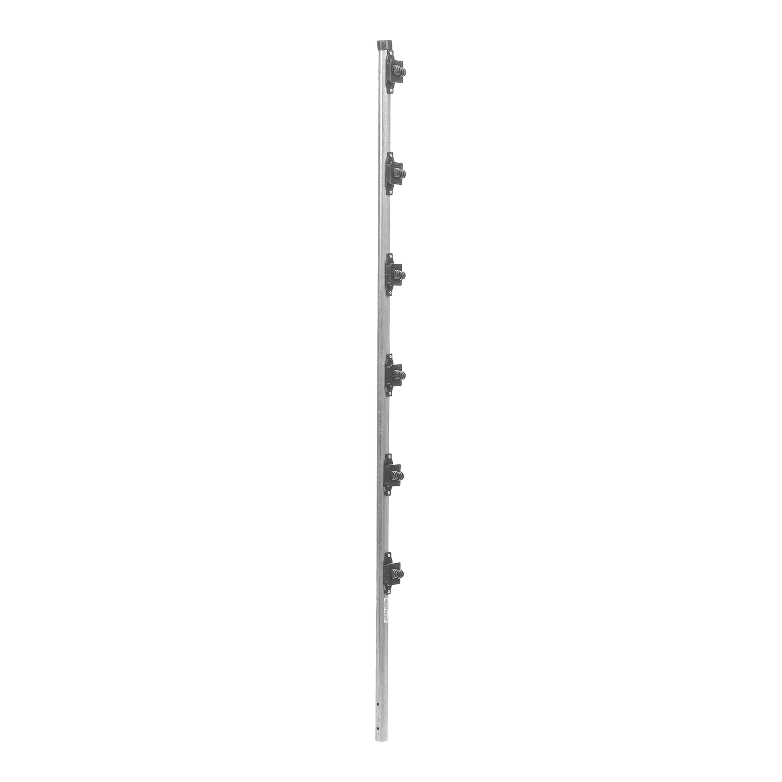 Poste con 6 Aisladores de PASO para Cerca Electrificada. Tubo Galva. de 1.4m, cal. 18 de 1″ Diam. (Sin pintar). SYS-POST-10 - EPCOM INDUSTRIAL