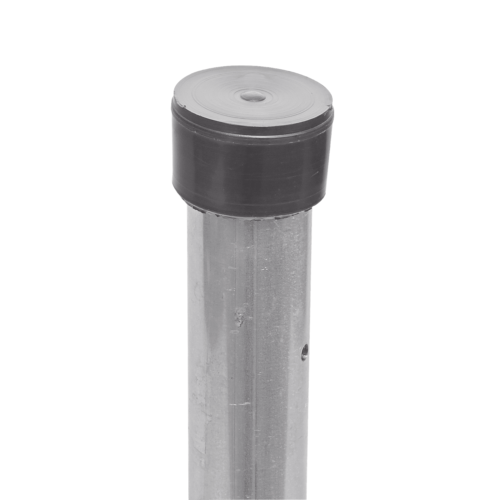 Poste de ESQUINA para Cerca Electrificada. Tubo Galvanizado cal. 18 de 1″ Diam. y 0.8m Alto con Tapón, ideal para 3 Aisladores SYS-POST-ESQ-3 - EPCOM INDUSTRIAL