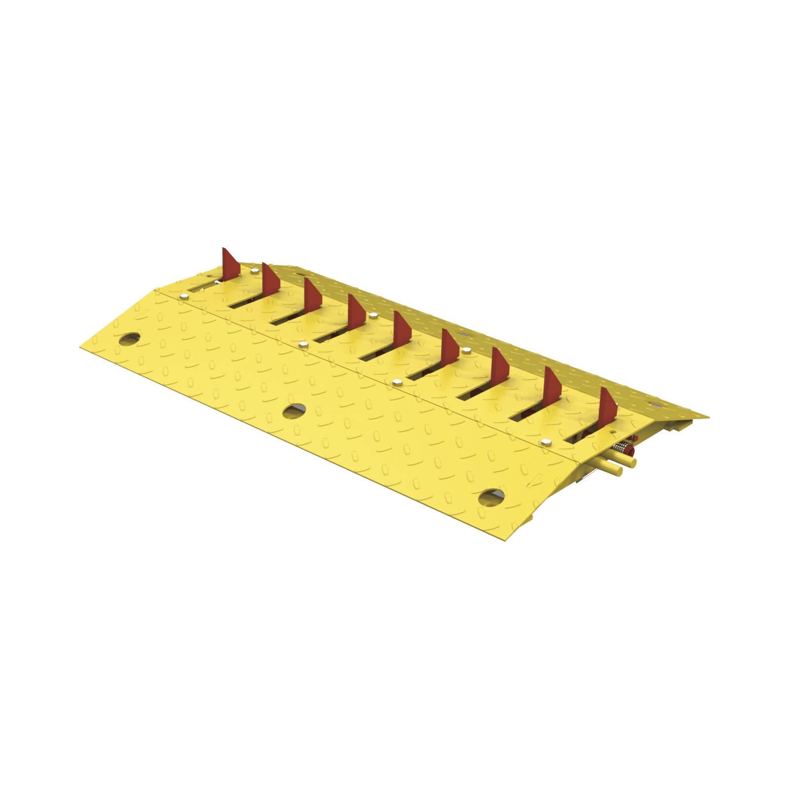 Sección de Picos Ponchallantas de Uso Rudo / Máxima Carga Soportada de 10,000 kg por Eje XB-TK-A - AccessPRO