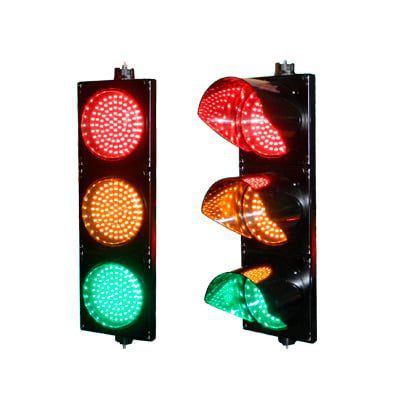 Semáforo / Señalización Rojo, Verde y Amarillo / Diametro 200mm / LED / 110vca. PRO-LIGHT-LEDT - AccessPRO