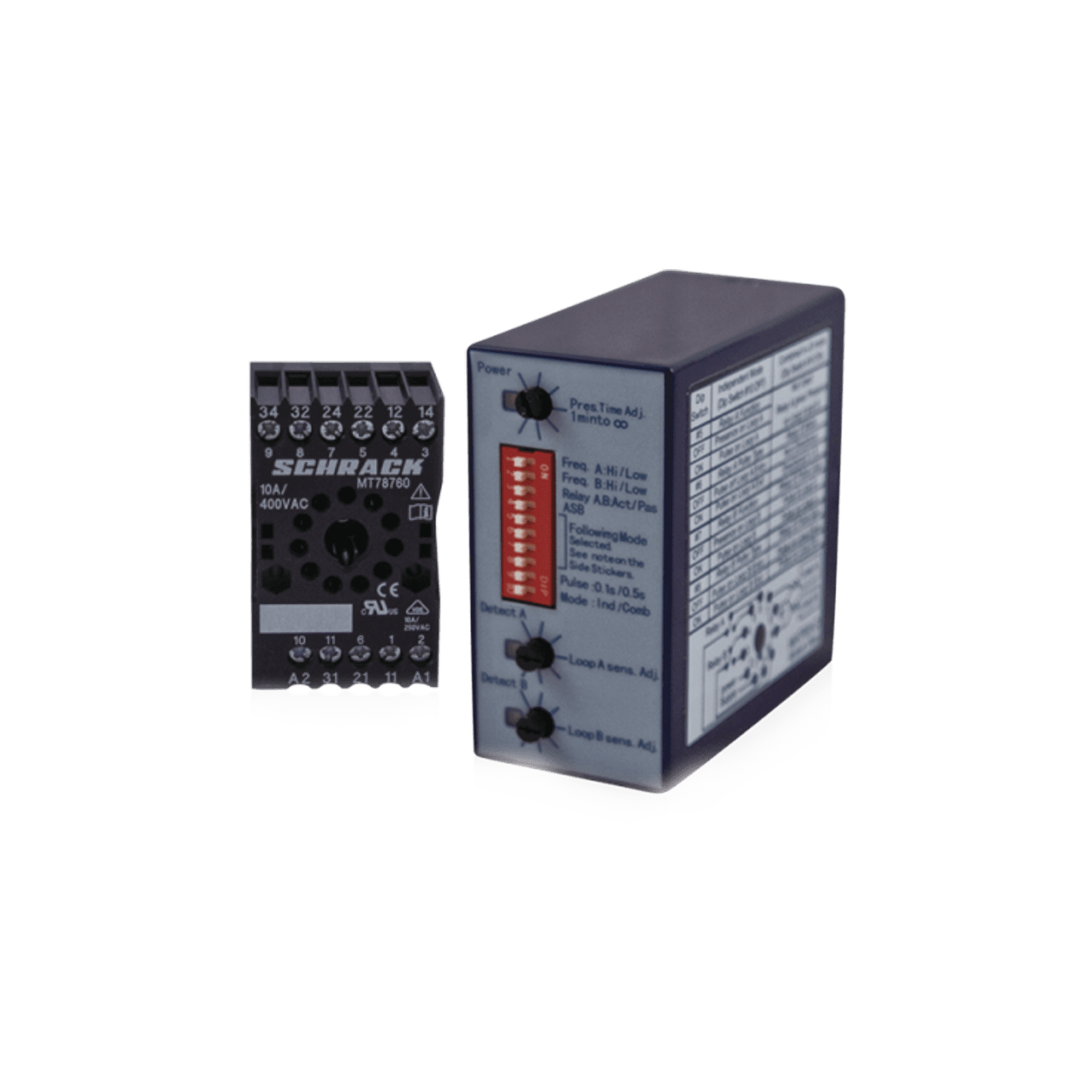 Sensor de masa para barreras de Dos Canales / Ideal para Accesos Vehiculares 10-MATRIX-D-1224 - BEA