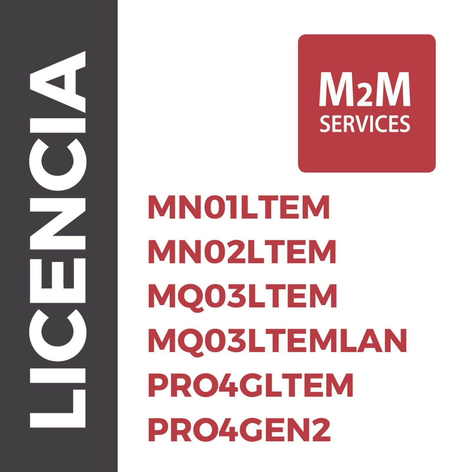 Servicio de datos 4GLTE/5G por un Año para MN02LTEM / MN01LTEM / PRO4GLTEM / PRO4GEN2 / MQ03LTEM VOUCHERLTEM - M2M SERVICES