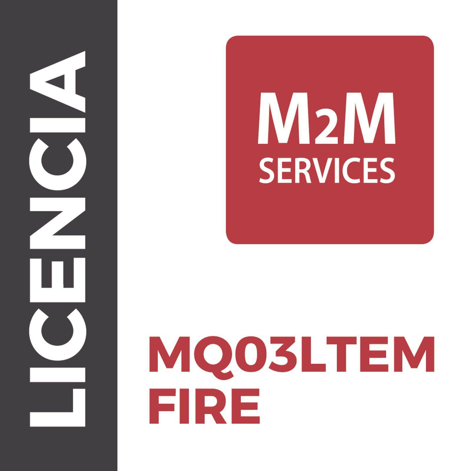 Servicio de datos 4GLTE/5G por un Año para MQ03LTEMFIRE con eventos ilimitados. VOUCHERFIRE - M2M SERVICES