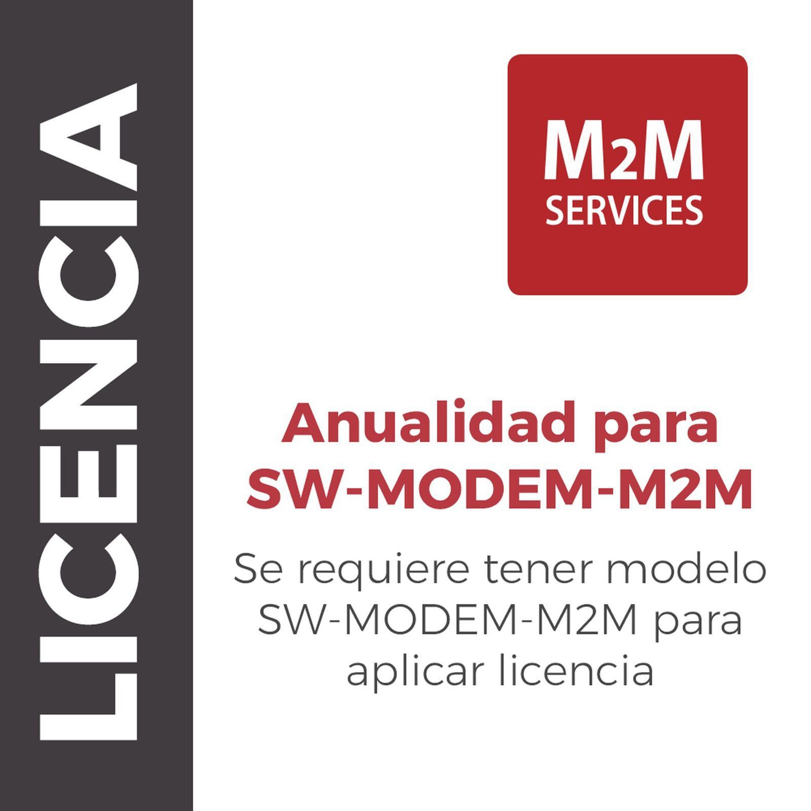 Servicio por un Año Extra para SW-MODEM-M2M VOUCHER-SW-MODEM - M2M SERVICES