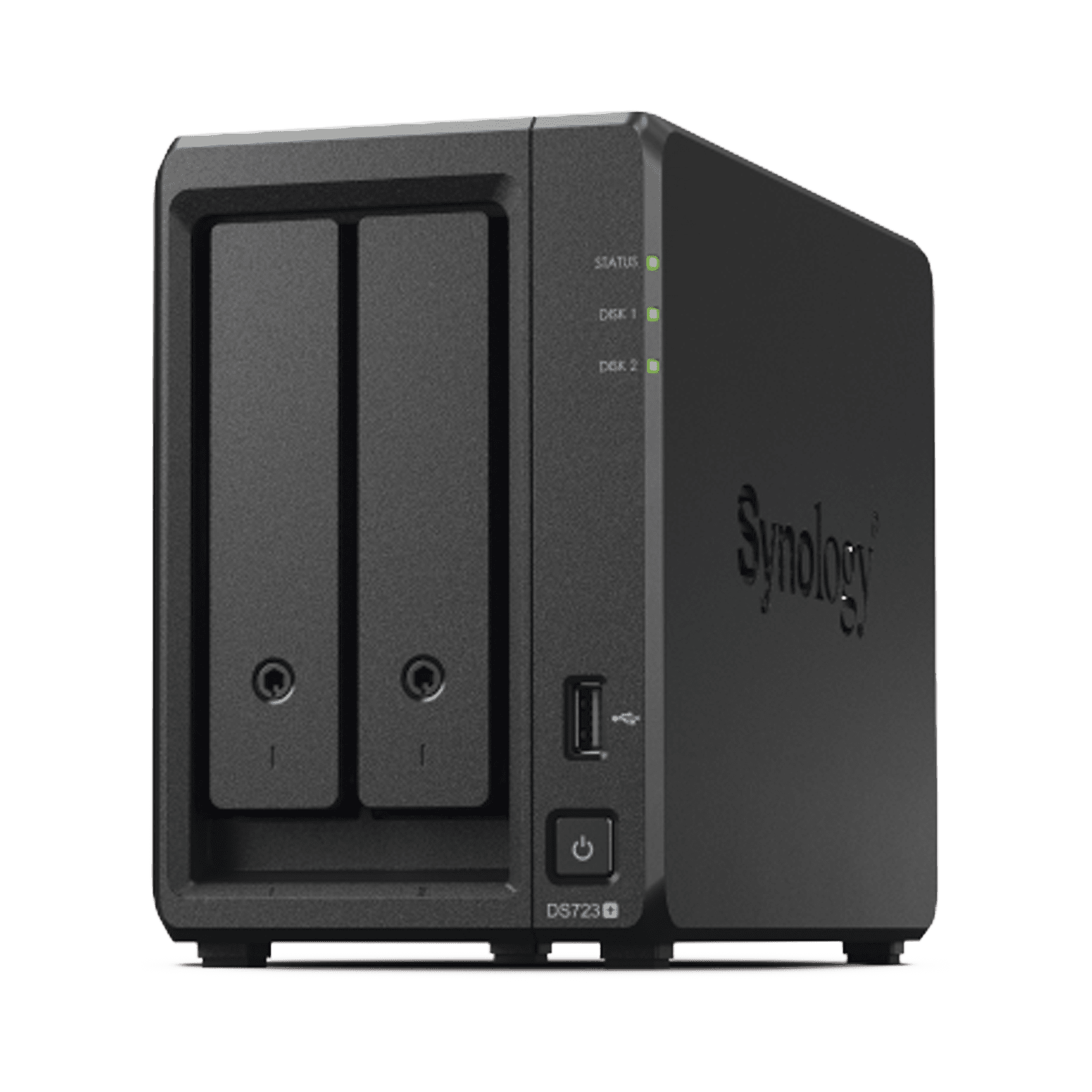 Servidor NAS de 2 Bahías (Expandible a 7 Bahías) / Hasta 126 TB / Servicio Nube Gratis (P2P) / Administración Remota y Respaldo Programado DS723PLUS - SYNOLOGY
