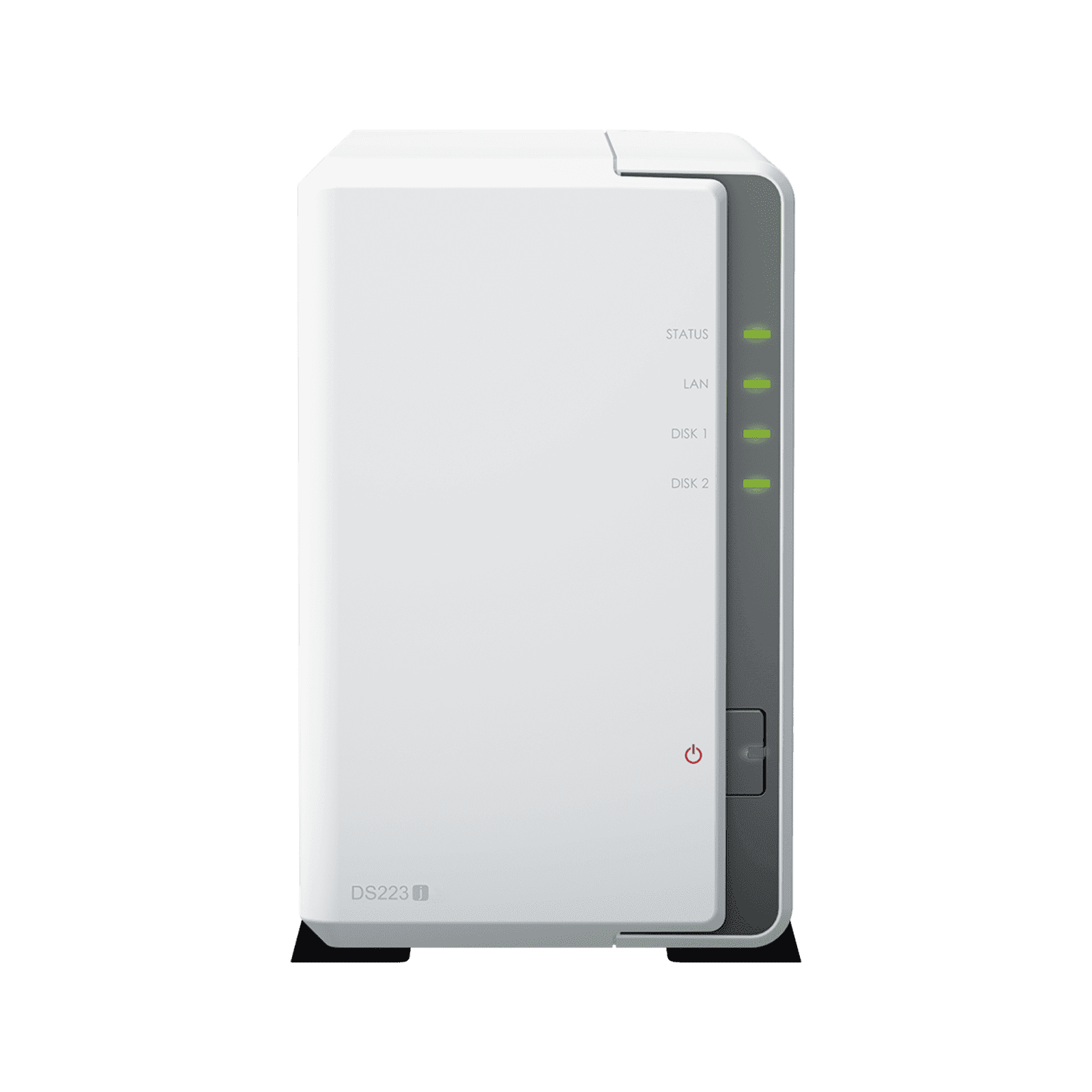 Servidor NAS de 2 Bahías / Hasta 32 TB / Servicio Nube Gratis (P2P) / Administración Remota y Respaldo Programado DS223J - SYNOLOGY