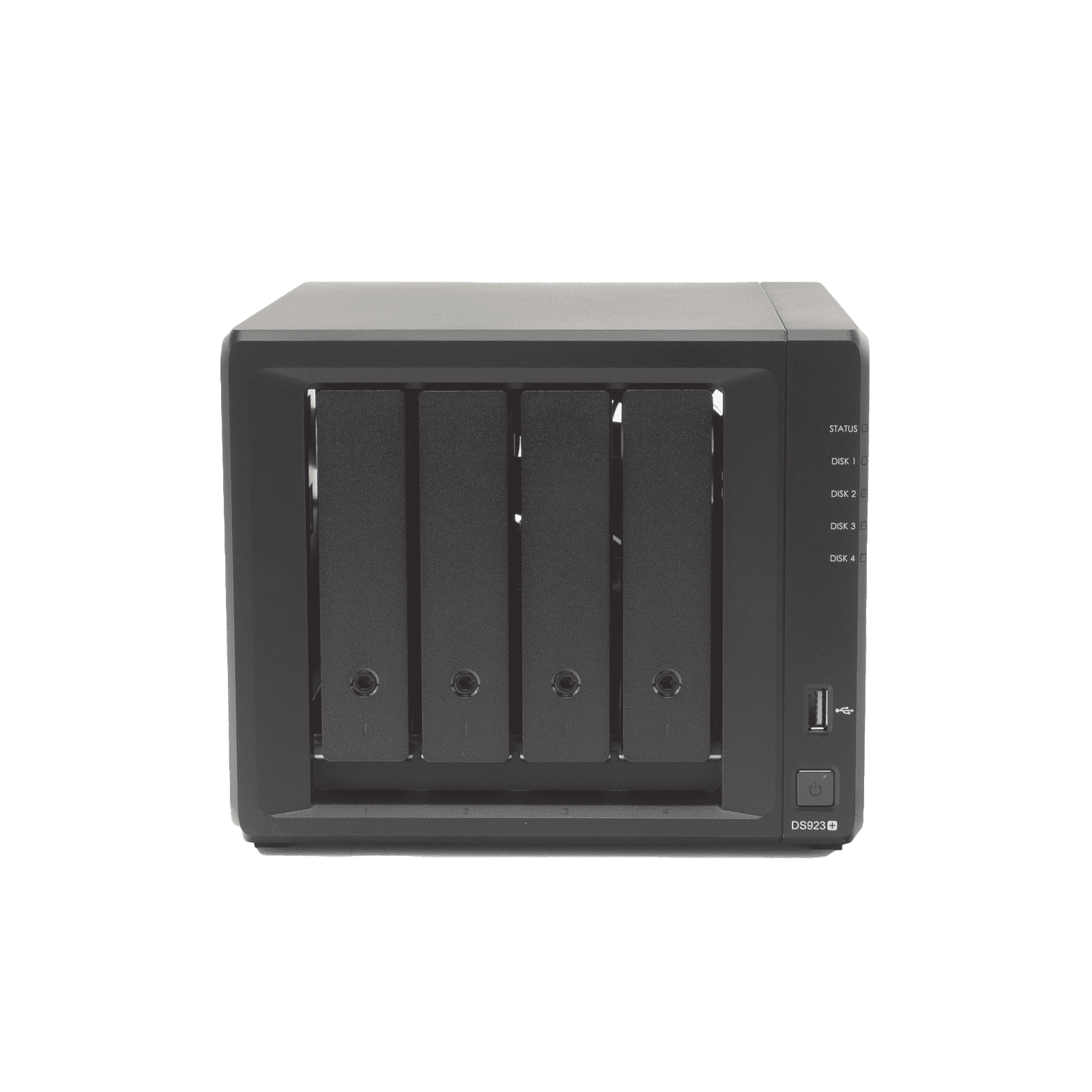 Servidor NAS de 4 Bahías (Expandible a 9 Bahías) / Hasta 162 TB / Servicio Nube Gratis (P2P) / Administración Remota y Respaldo Programado DS923PLUS - SYNOLOGY