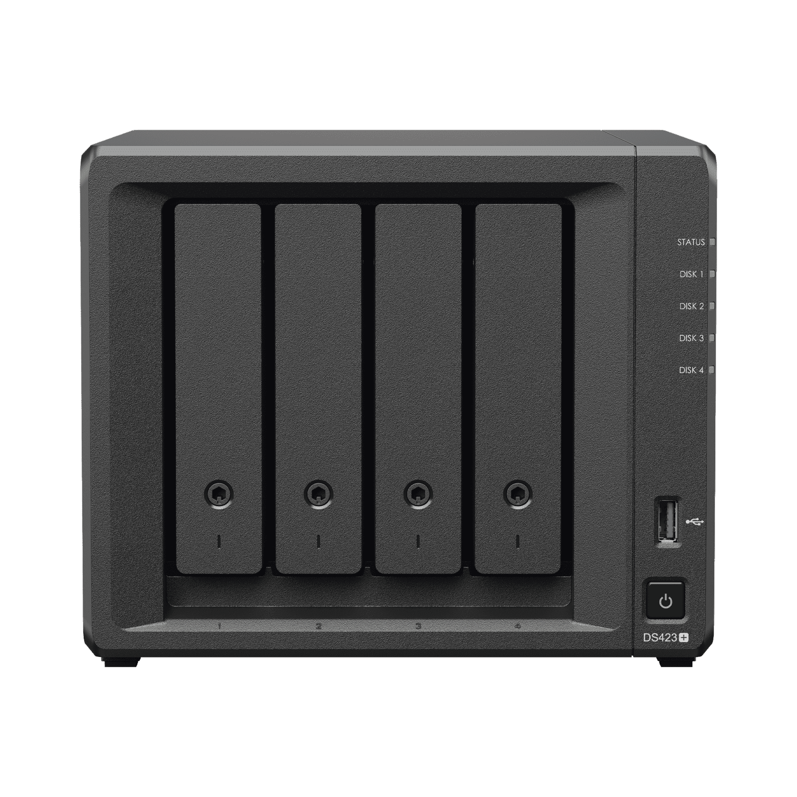 Servidor NAS de 4 Bahías  / Hasta 72 TB / Servicio Nube Gratis (P2P) / Administración Remota y Respaldo Programado DS423PLUS - SYNOLOGY