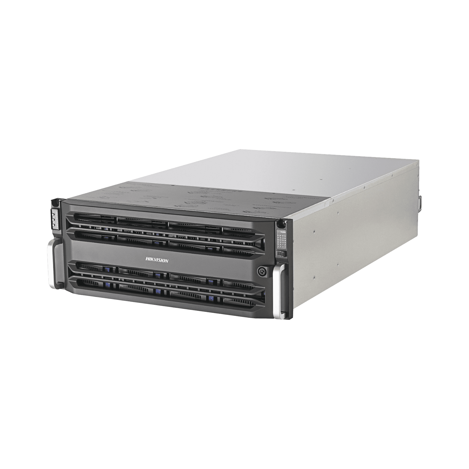 Servidor de Almacenamiento en Red / Soporta 24 Discos Duros (Incluye 18 Discos de 25 TB) / Soporta Hasta 400 Canales / Controlador Simple DS-AT1000S/450/25T - HIKVISION