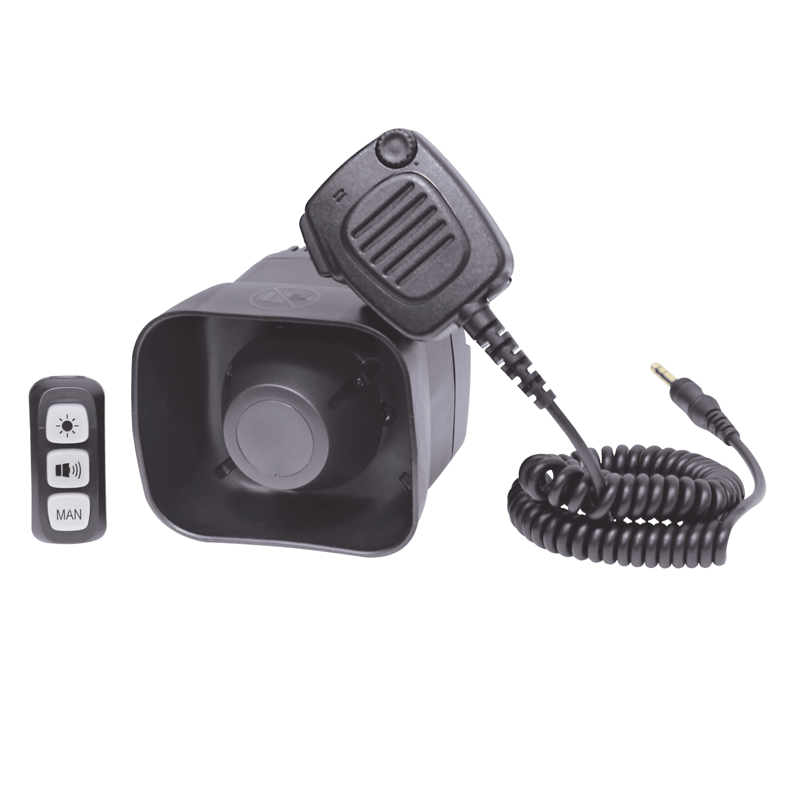 Sirena/Bocina Compacta Para Motocicleta de 30 Watts, Incluye Controlador y Microfono SP32 - SIGNALPRO