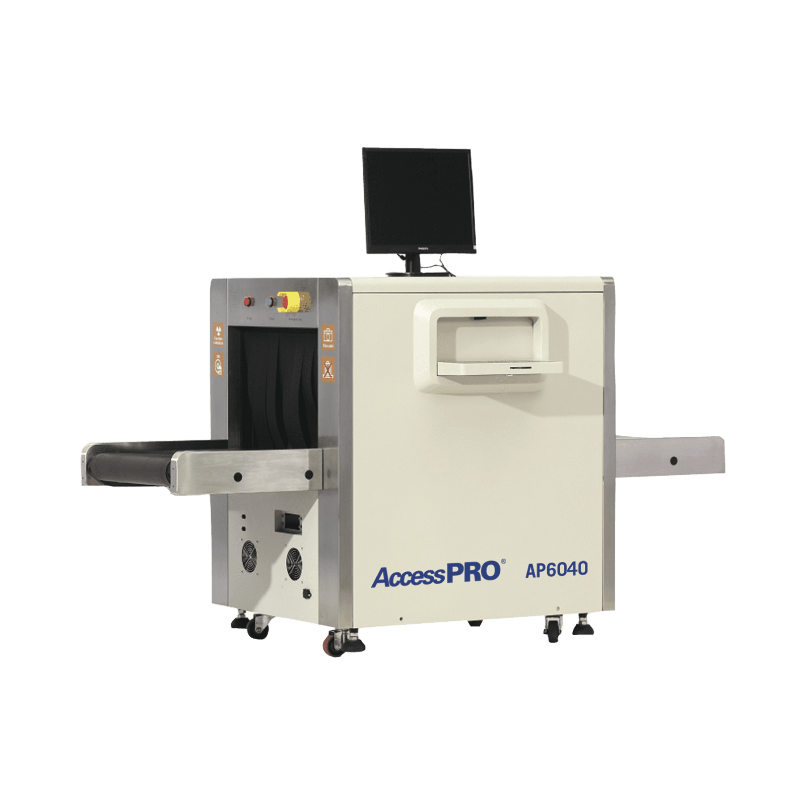 Sistema de inspección por Rayos X para equipaje de mano con túnel de 60 x 40 cms. Puesta en marcha y capacitación incluida AP6040 - AccessPRO