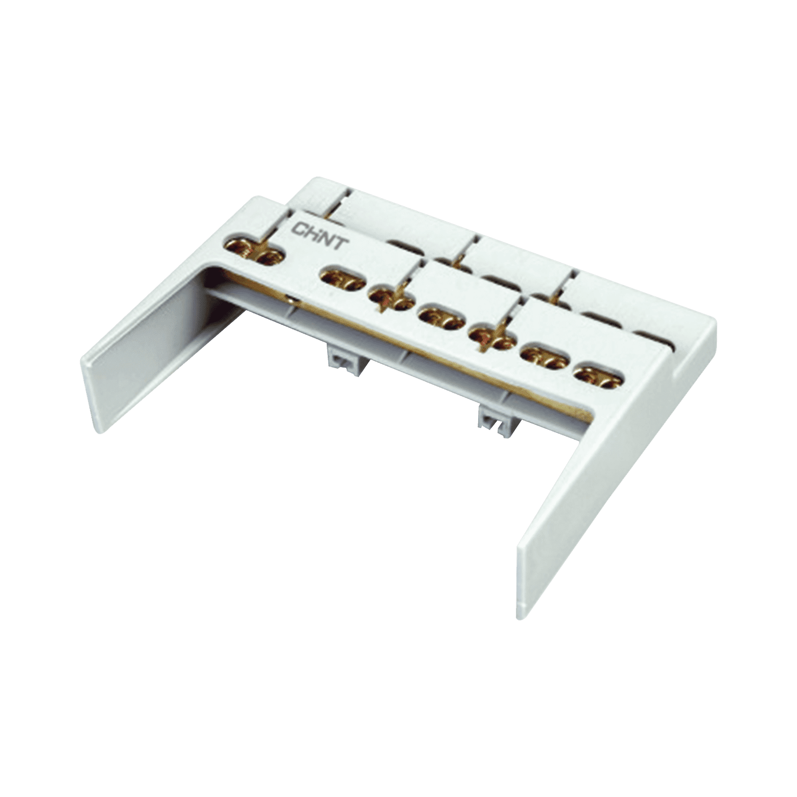 Soporte + Barra de Conexion (4 MOD) (4+2 ENTR.) IP40 BC40M04 - CHINT