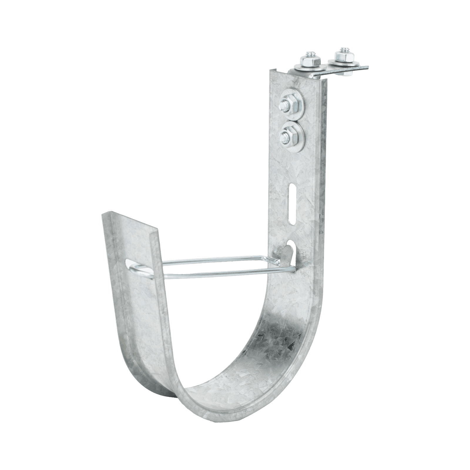 Soporte (Gancho) tipo J-Hook, hasta 115 cables Cat6, ideal para soportar cableado en los espacios de manipulación al aire, Para instalación en interior CH-J100-EZ - CHAROFIL