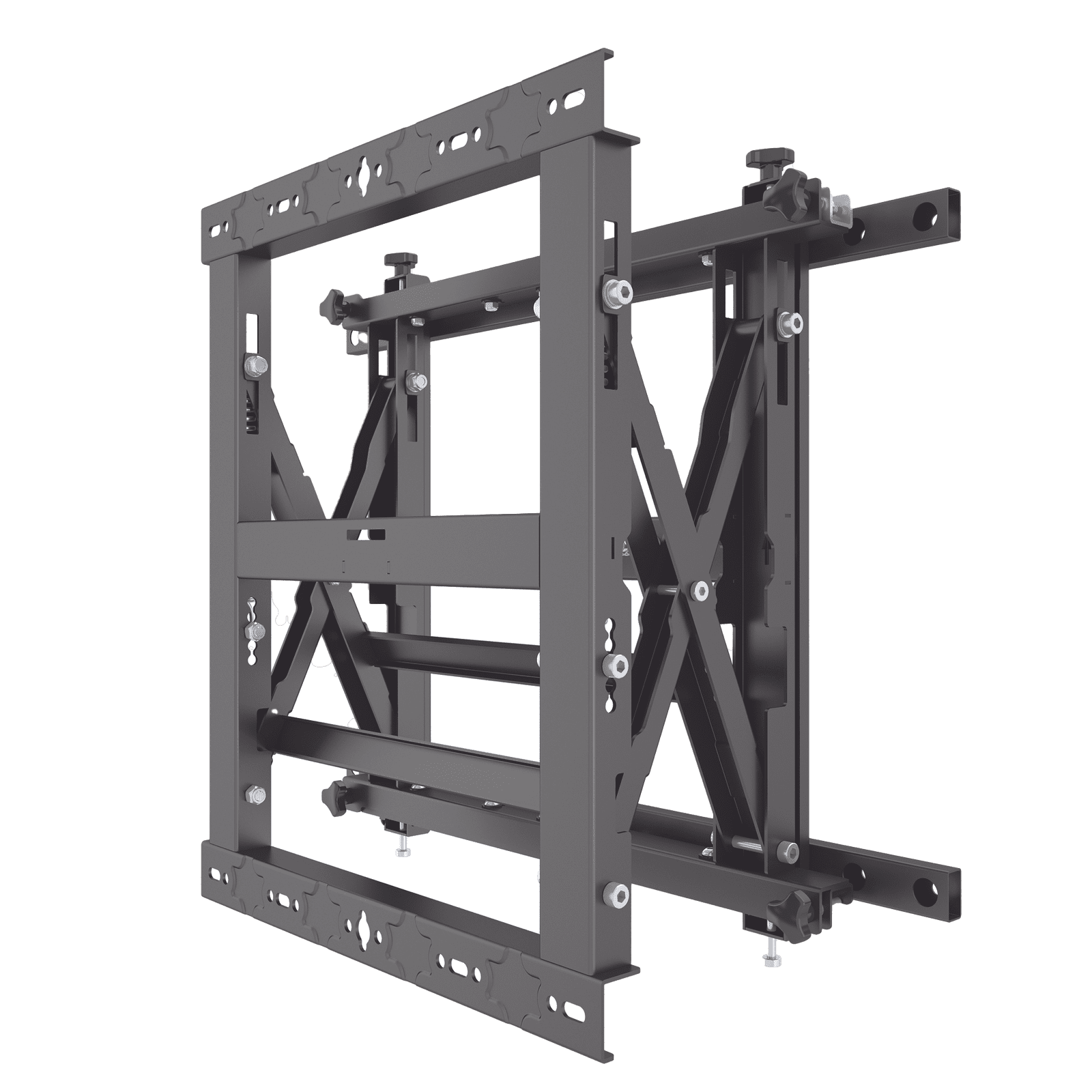 Soporte Modular de Pared para Videowall | Pop Out | Peso Máx. Sopotado 50 Kg | Soporta Formato Horizontal y Vertical. EMVW600 - EPCOM INDUSTRIAL