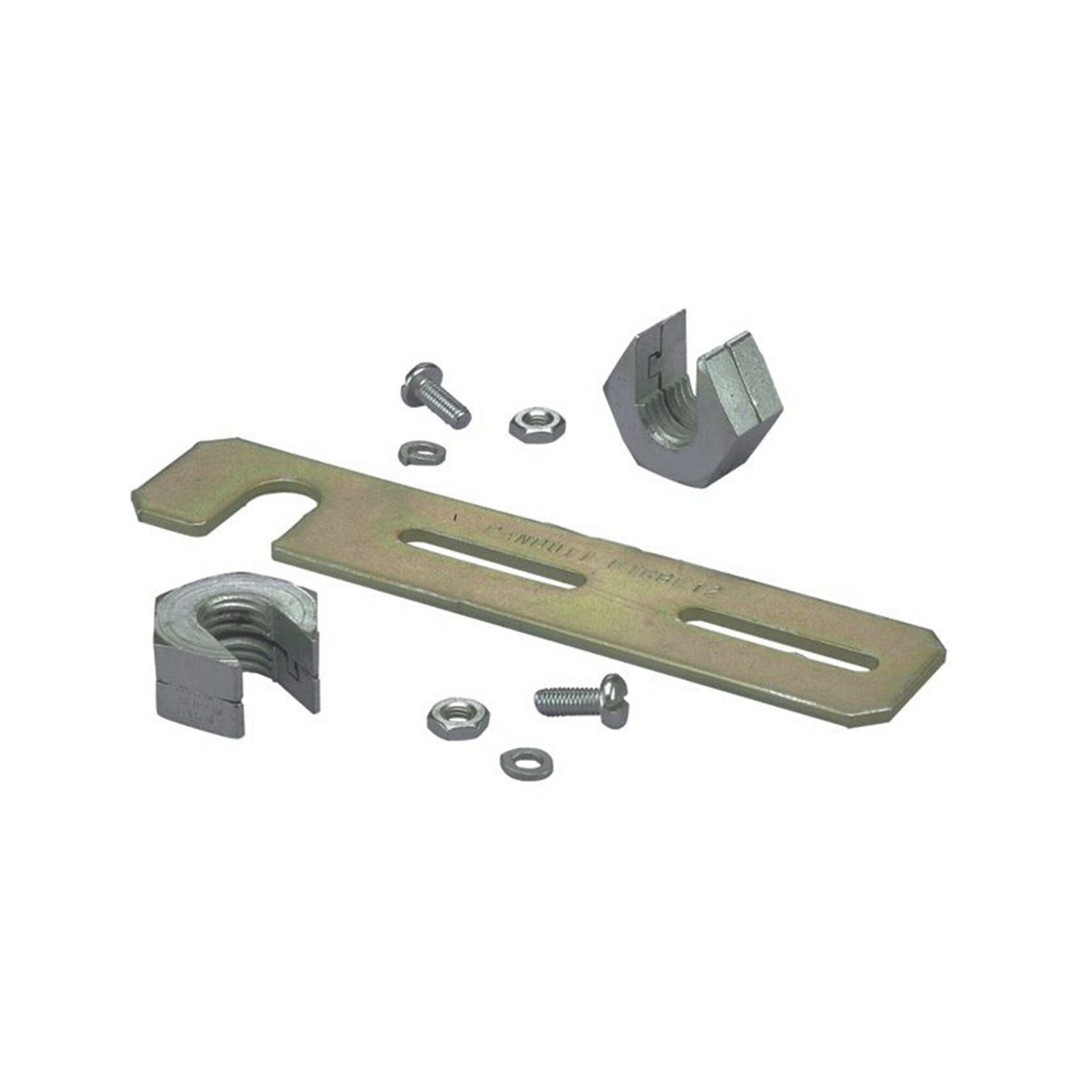 Soporte de Montaje a Techo, para Canaletas FiberRunner 2X2 o 4X4, Uso con Varilla Roscada de 1/2″, Color Negro FTRBE12 - PANDUIT