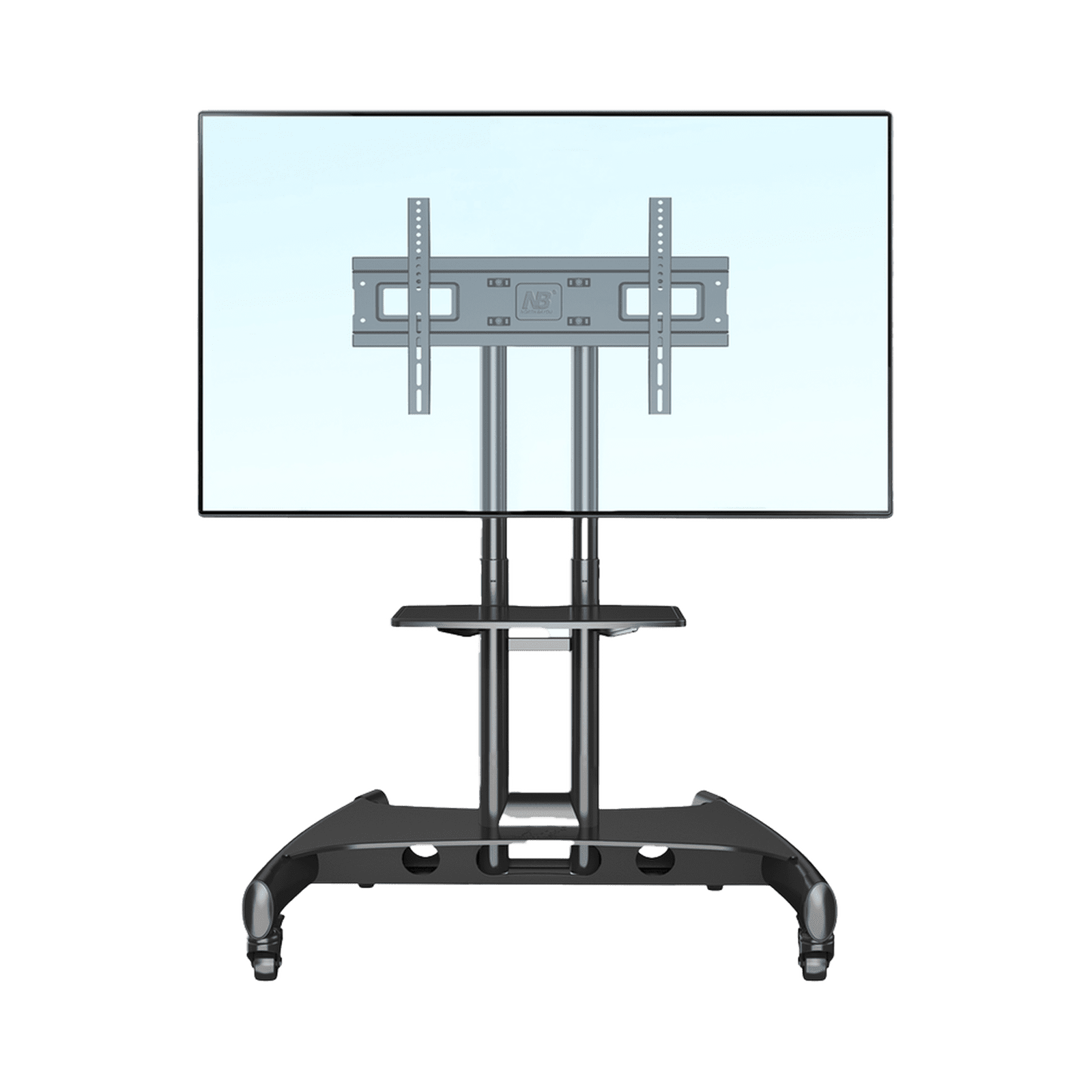 Soporte de Pantalla con Ruedas / Compatible con Monitores de32 “a 75” / Base para Colocar Accesorios Adicionales / Vesa 200*200 -600*400 AVA1500601PNB - EPCOM