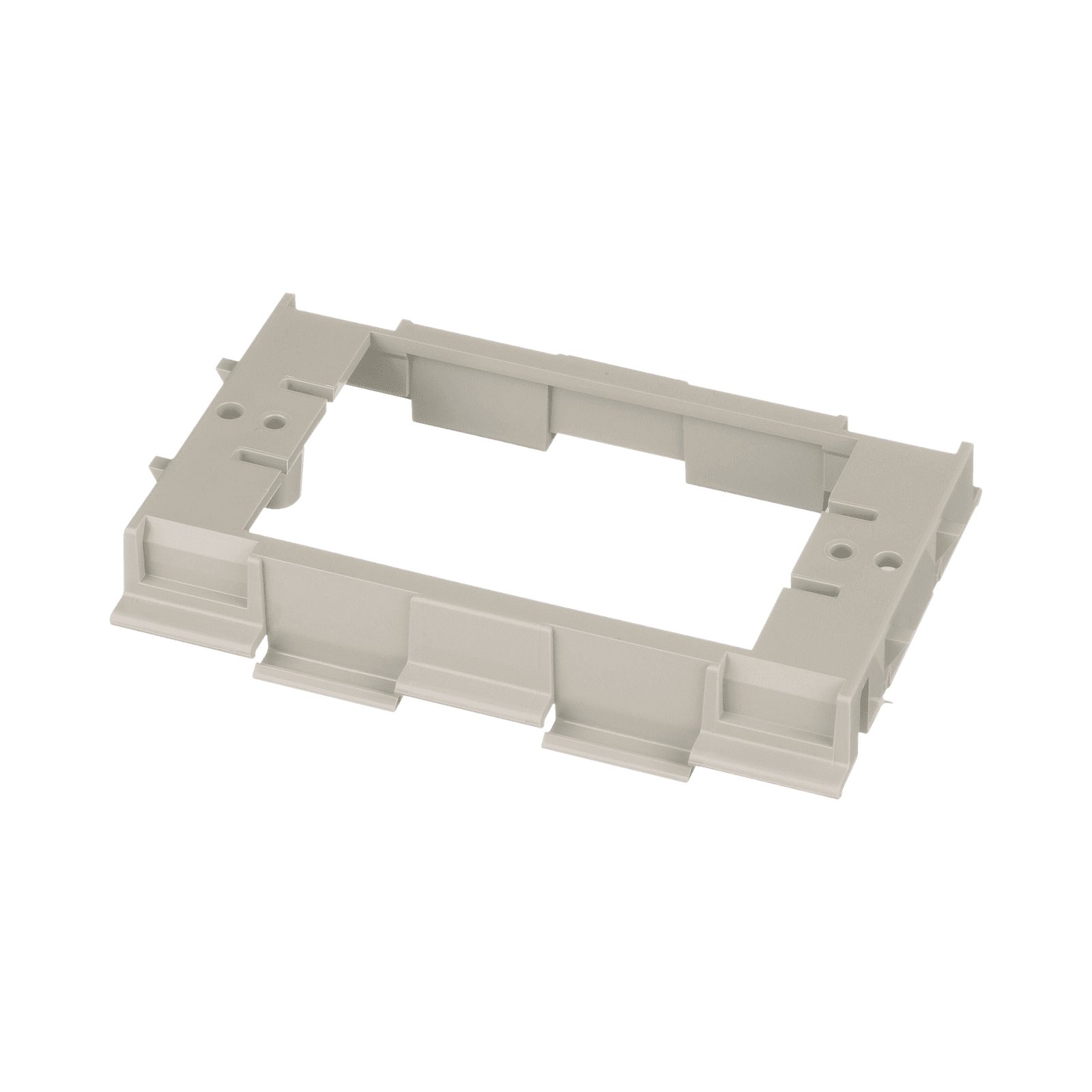 Soporte para Montaje de Faceplates en Canaleta T70, de PVC Rígido, Color Gris Internacional T70DB-X - PANDUIT