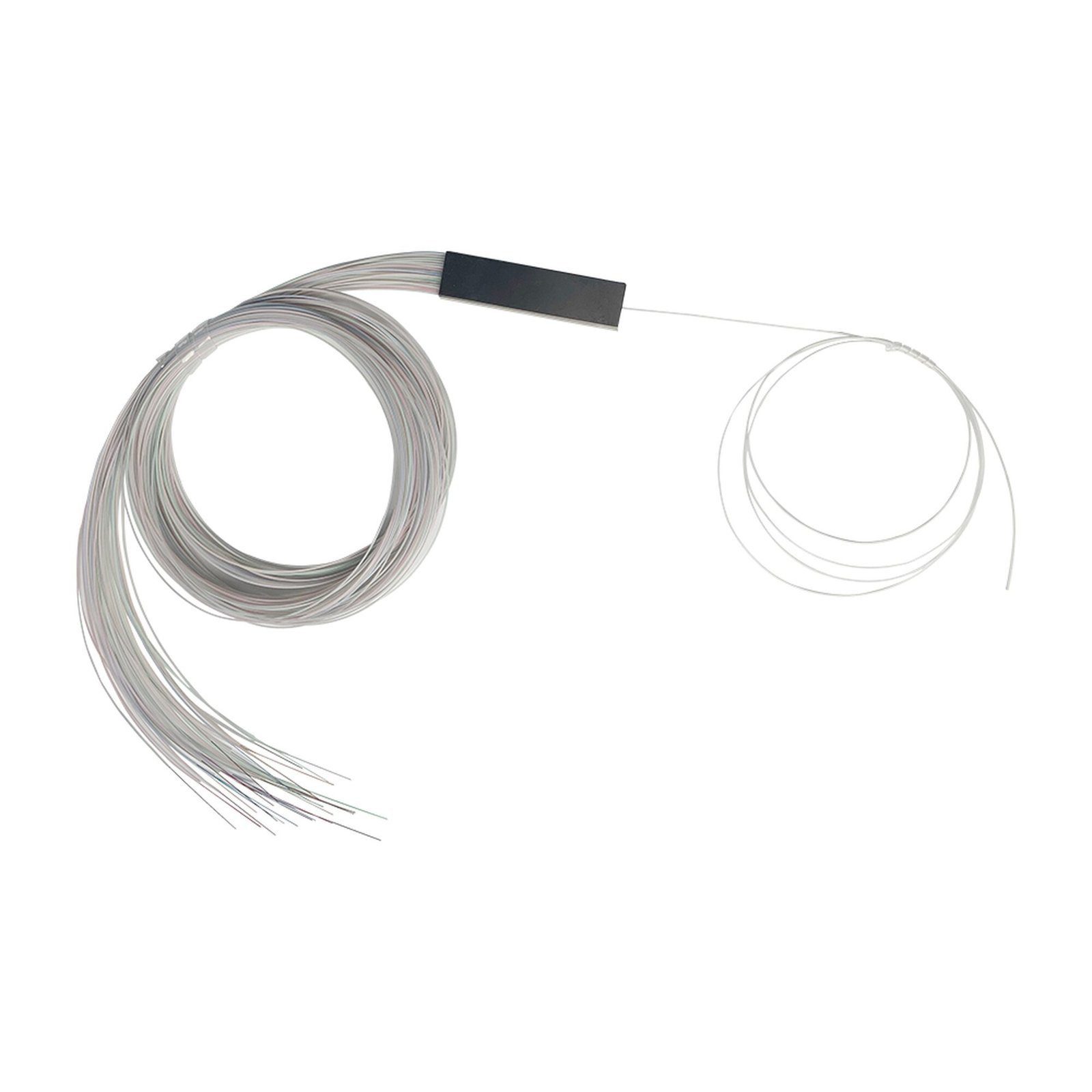 Splitter (Divisor Óptico) tipo PLC, 1×32, para fusión (sin conectores) TM-PLC-1X32WOC - TEMPO