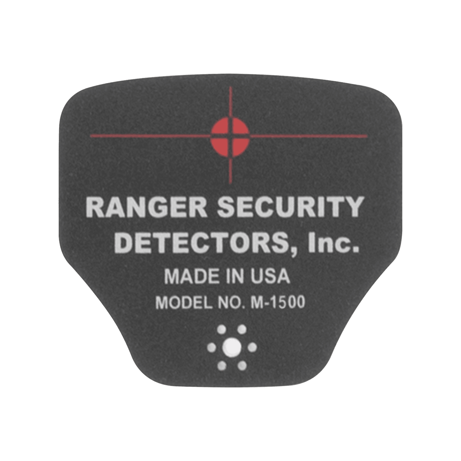 Sticker para Detector RANGER1500. RANGERSTICKER15 - RANGER SECURITY DETECTORS