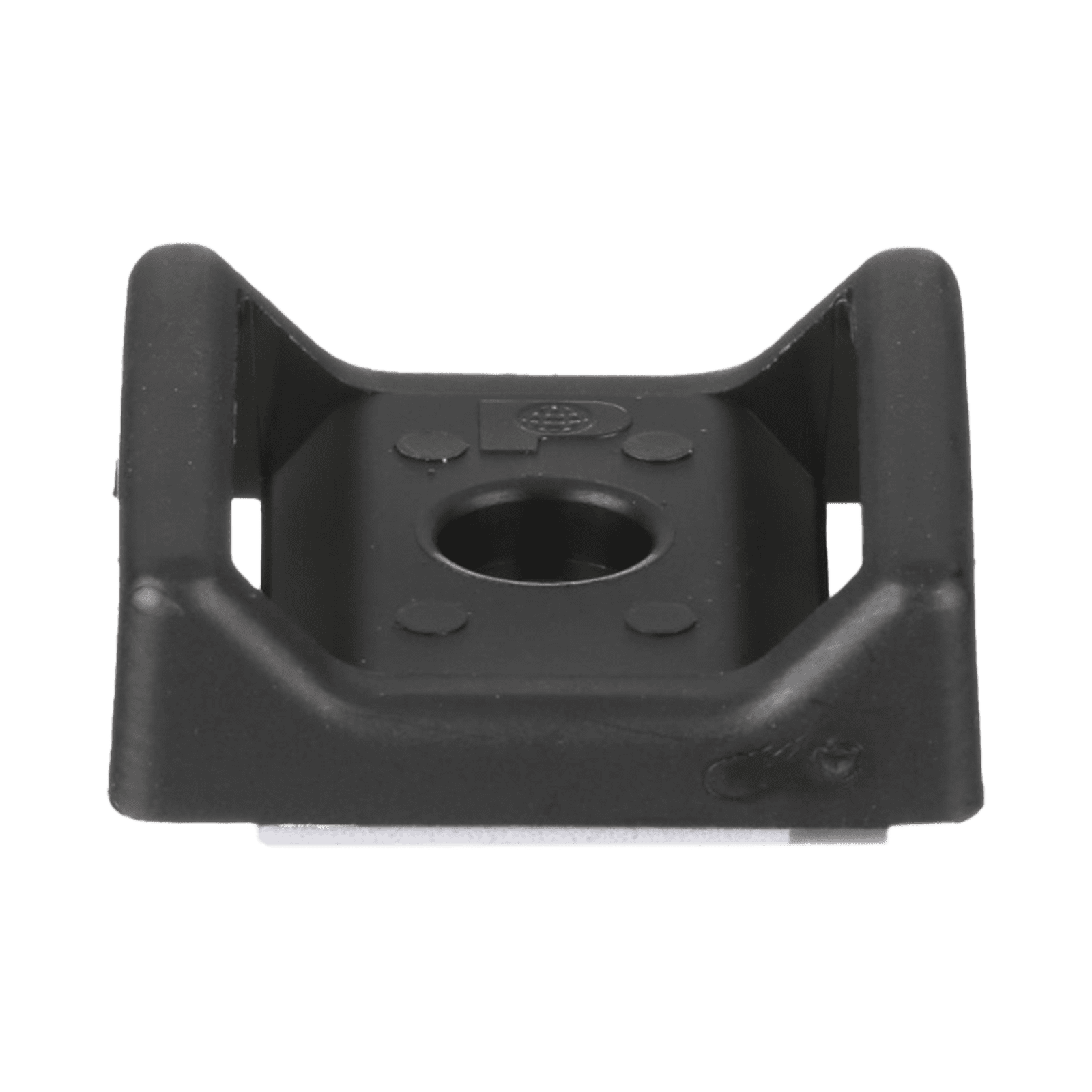 Sujetador Para Cable, con Adhesivo, 28.5 x 28.5 mm (1.12 in x 1.12 in), Color Negro, Paquete de 100pz ABMT-A-C20 - PANDUIT