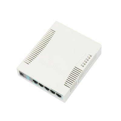 Switch Mikrotik 5 puertos Gigabit Ethernet y 1 SFP RB260GS - MIKROTIK
