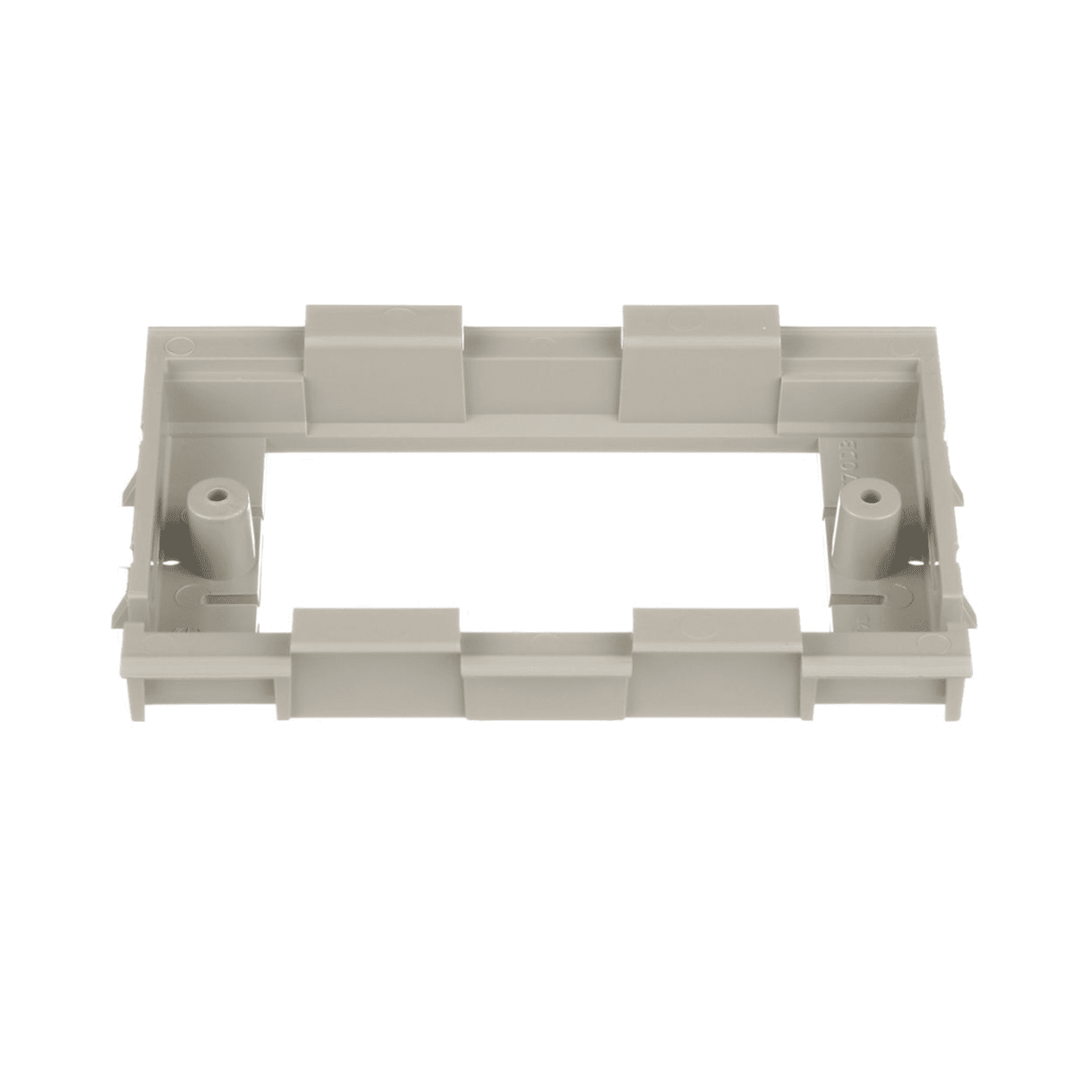Soporte para Montaje de Faceplates en Canaleta T70, de PVC Rígido, Color Gris Internacional T70DB-X - PANDUIT