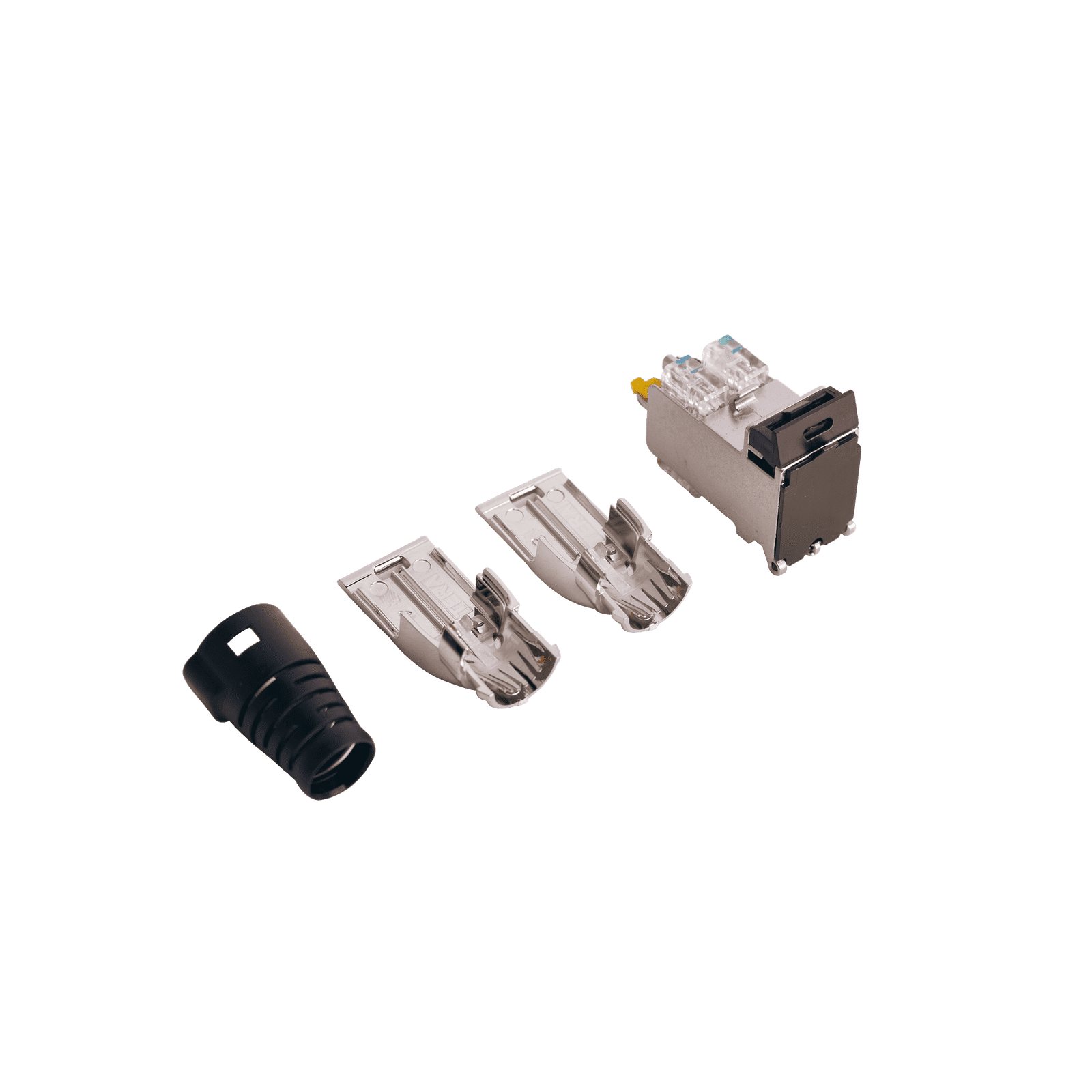 Jack TERA Categoria 7A, Con puerta protectora, Para aplicaciones de servicios compartidos, Color Negro T7F-01-1 - SIEMON