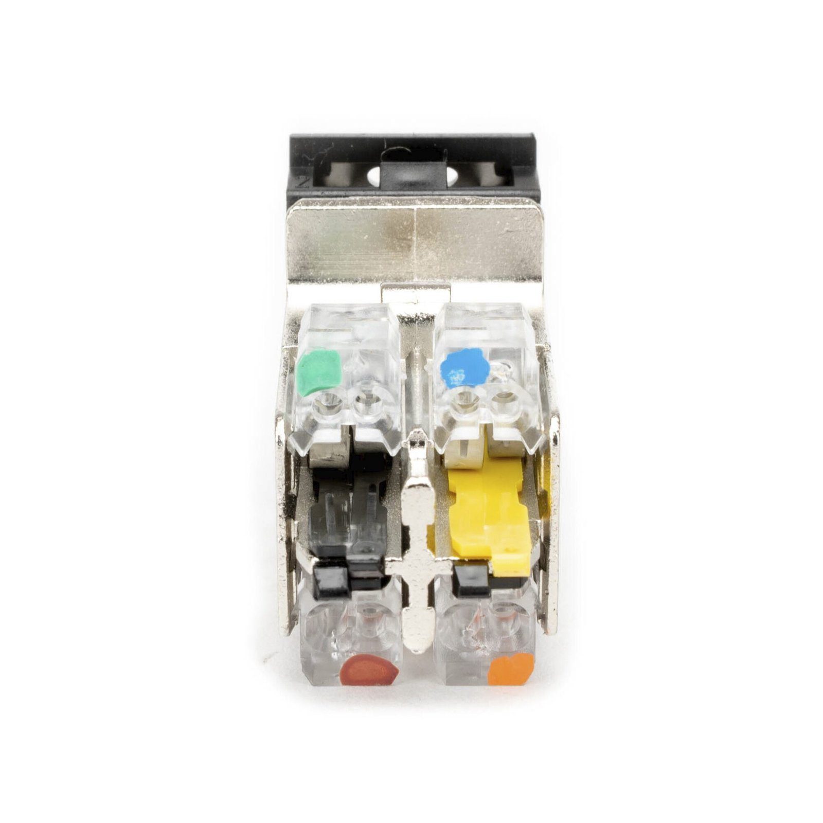Jack TERA Categoria 7A, Con puerta protectora, Para aplicaciones de servicios compartidos, Color Negro T7F-01-1 - SIEMON