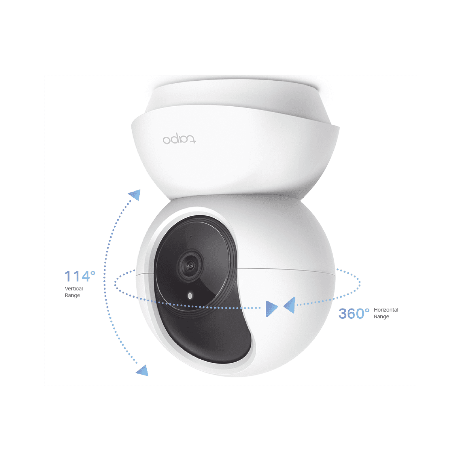 Cámara IP Wi-Fi para hogar, 2 megapixel, audio doble vía, visión nocturna, notificación Push, acepta memoria Micro SD de para grabación. TAPO-C200 - TP-LINK