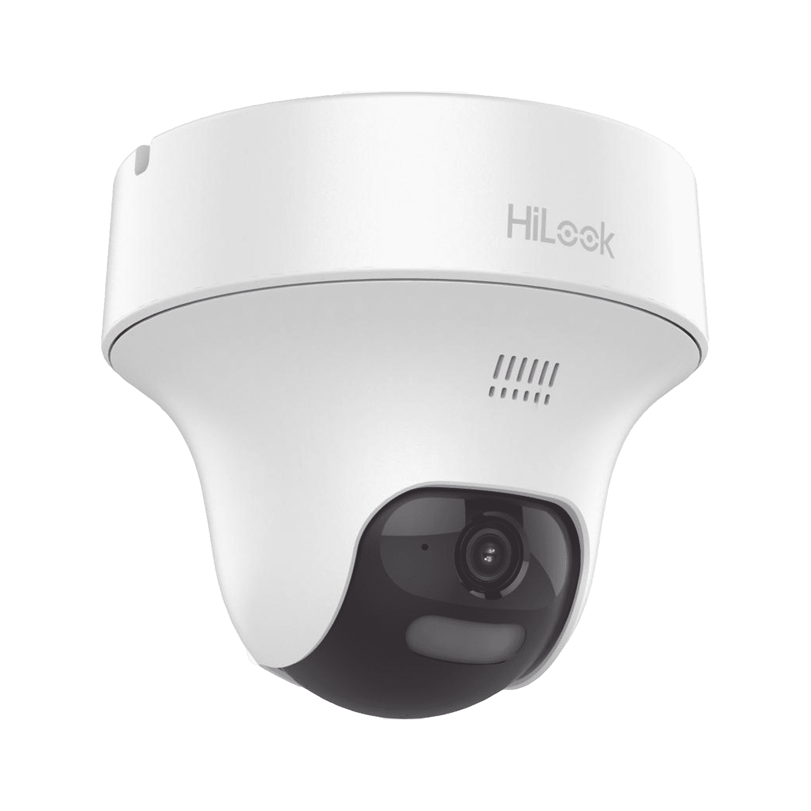 [Audio Bidireccional + Dual Light + ColorVu] Turret PT TURBOHD 2 Megapixel (1080p) / Lente 3.6 mm / 25 mts IR EXIR + 20 mts Luz Blanca / Micrófono y Bocina Integrado / Exterior IP67 / dWDR THC-T127-PTLTS - HiLook by HIKVISION