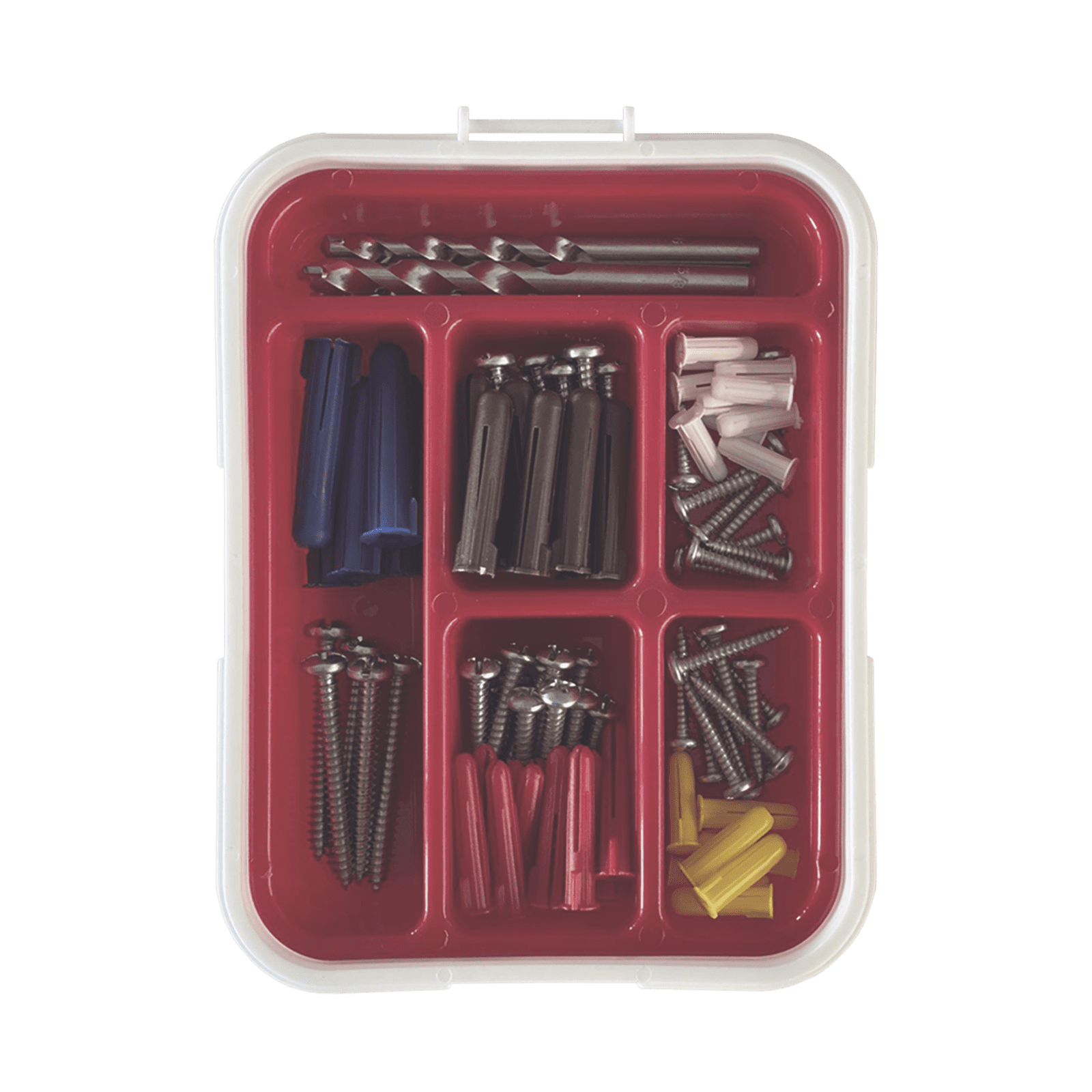 Kit para Sistemas de Fijación en Concreto, Taquetes con doble expansión y guía incluida para fácil instalación (104 piezas) TH-KIT-FC - THORSMAN