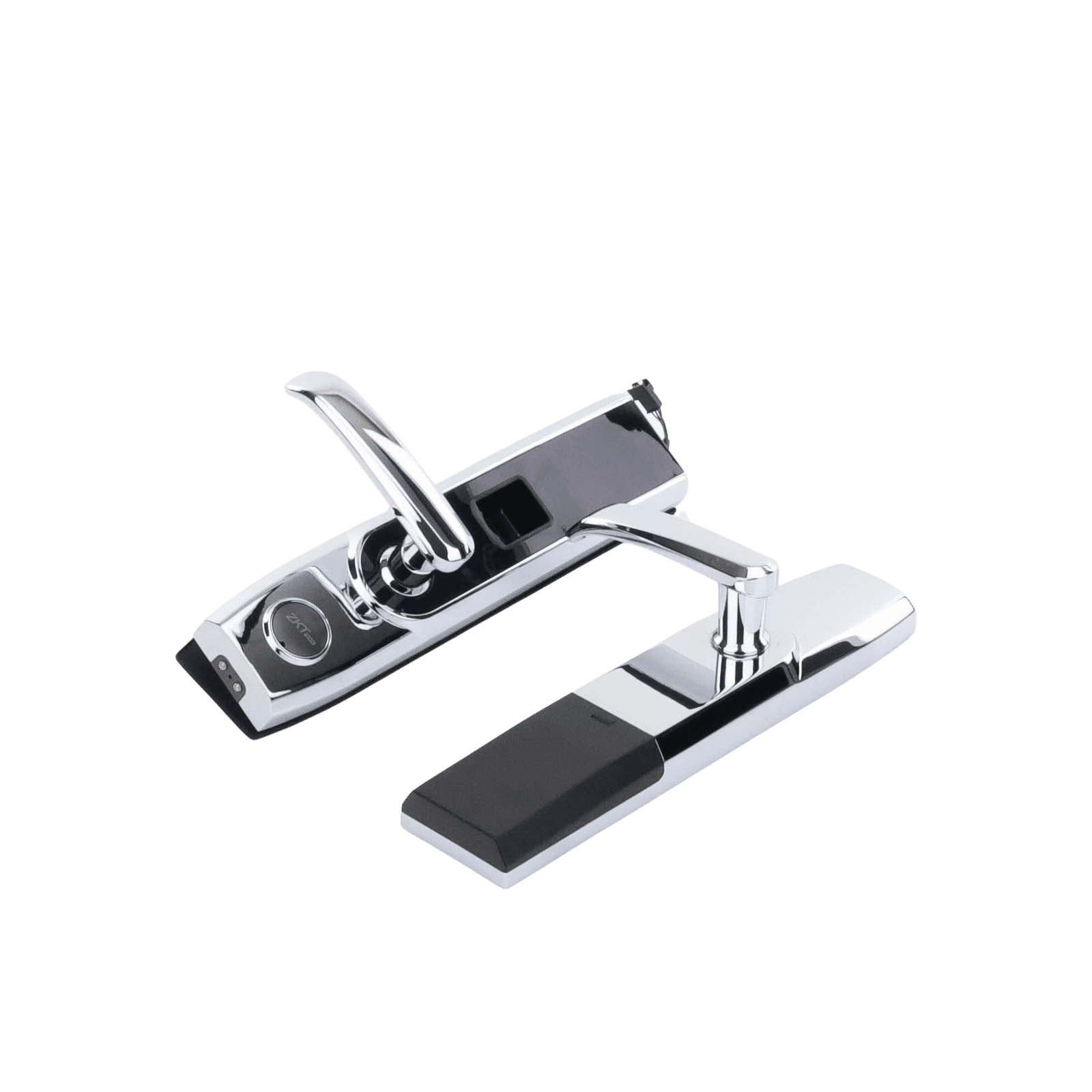 Cerradura autónoma izquierda bluetooth de huella digital, tarjeta de proximidad y contraseña / APP ZKSmarKey TL400BL - ZKTECO