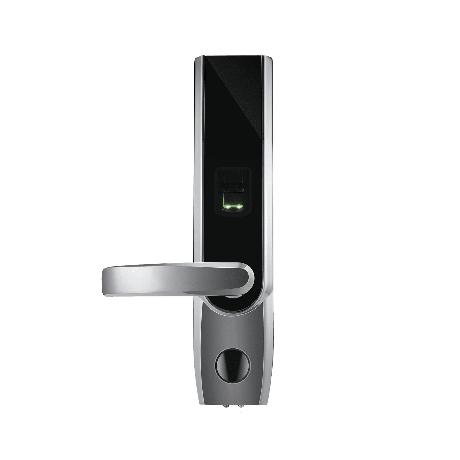 Cerradura autónoma izquierda bluetooth de huella digital, tarjeta de proximidad y contraseña / APP ZKSmarKey TL400BL - ZKTECO