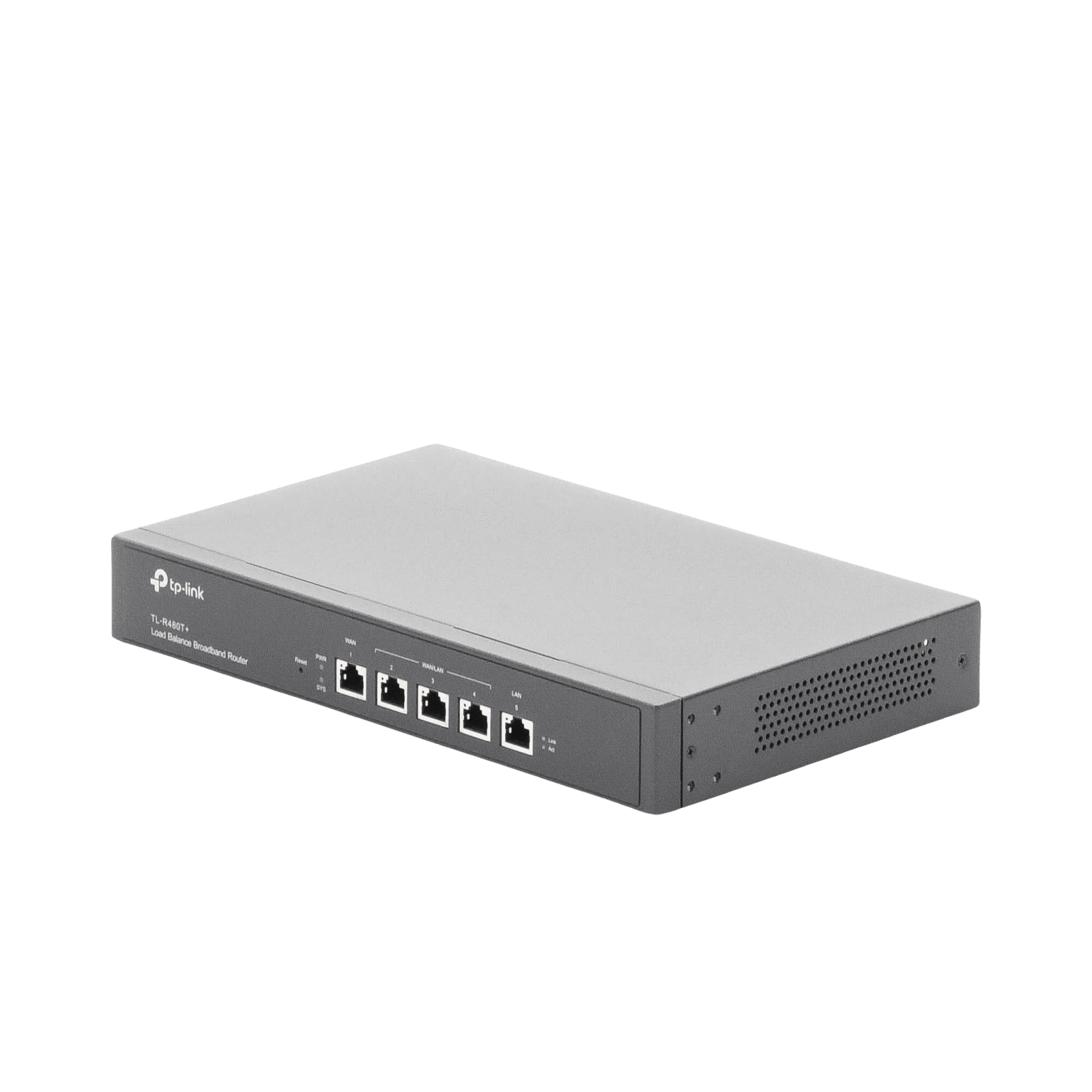 Router Balanceador de Carga Multi-Wan, 1 puerto LAN 10/100 Mbps, 1 puerto WAN 10/100 Mbps, 3 puertos Auto configurables LAN/WAN, Sesiones Concurrentes 30,000 para Negocios Pequeños y Medianos TL-R480T - TP-LINK