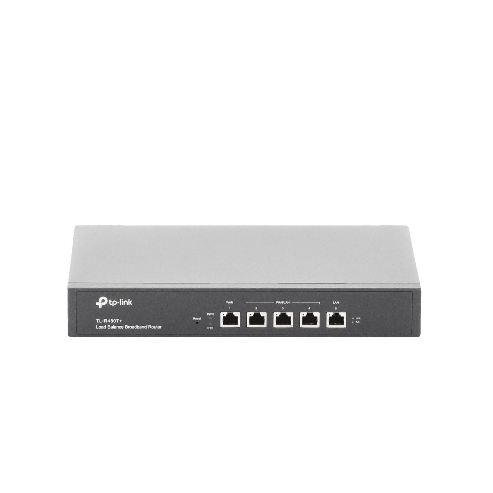 Router Balanceador de Carga Multi-Wan, 1 puerto LAN 10/100 Mbps, 1 puerto WAN 10/100 Mbps, 3 puertos Auto configurables LAN/WAN, Sesiones Concurrentes 30,000 para Negocios Pequeños y Medianos TL-R480T - TP-LINK