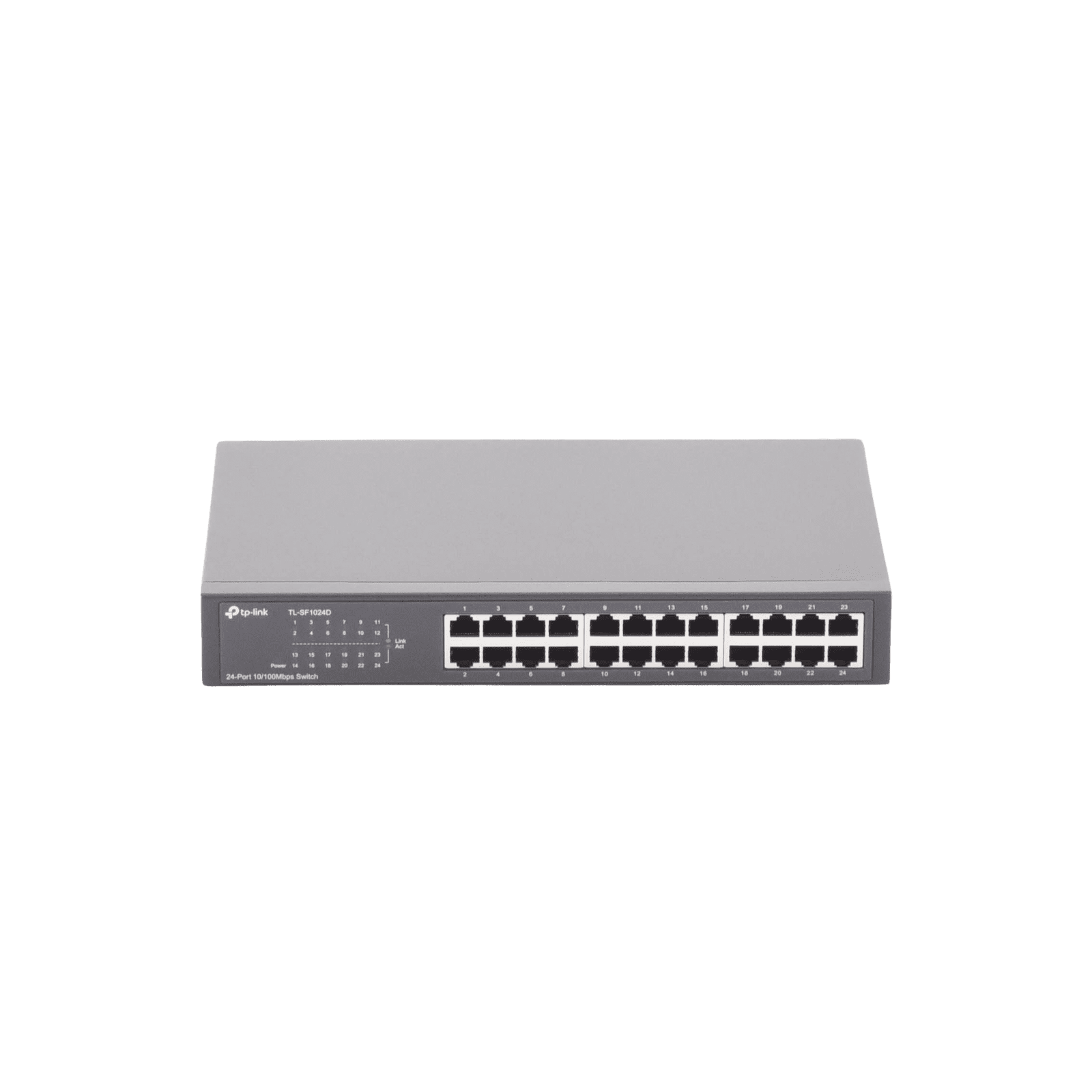 Switch no administrable de 24 puertos 10/100 Mbps para escritorio/rack TL-SF1024D - TP-LINK
