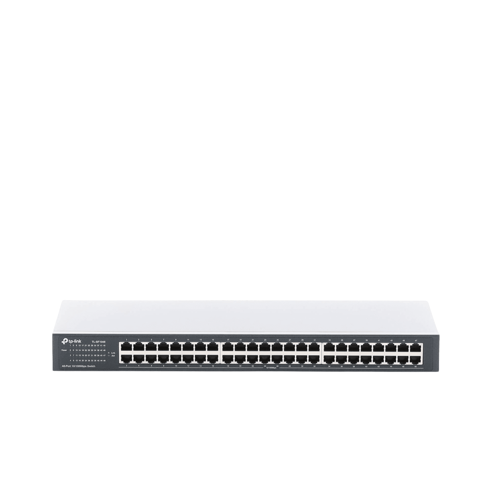 Switch no administrable de 48 puertos 10/100 Mbps para montaje en rack TL-SF1048 - TP-LINK