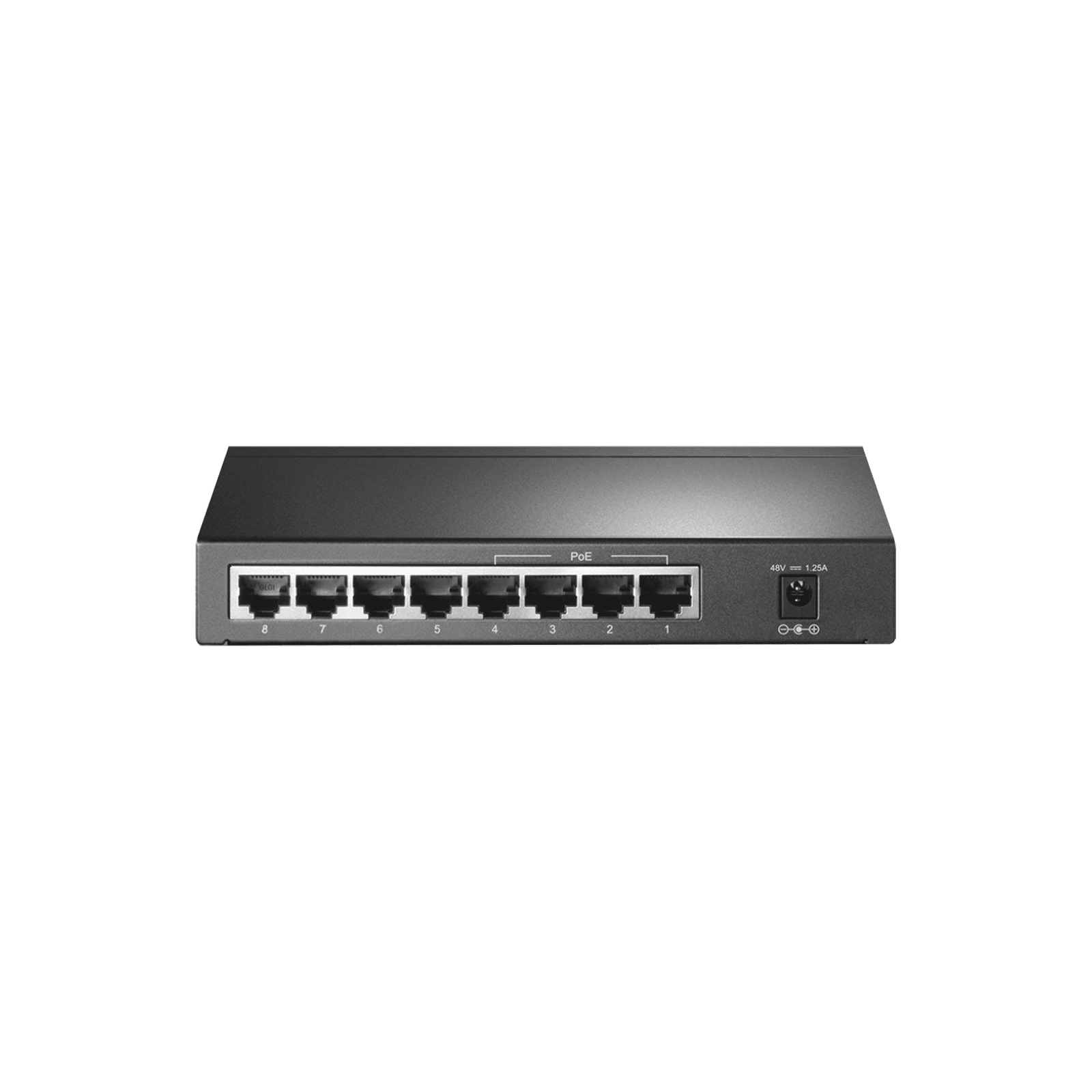 Switch Gigabit PoE+ no administrable de 8 puertos 10/100/1000 Mbps, solo 4 puertos PoE, para escritorio TL-SG1008P - TP-LINK