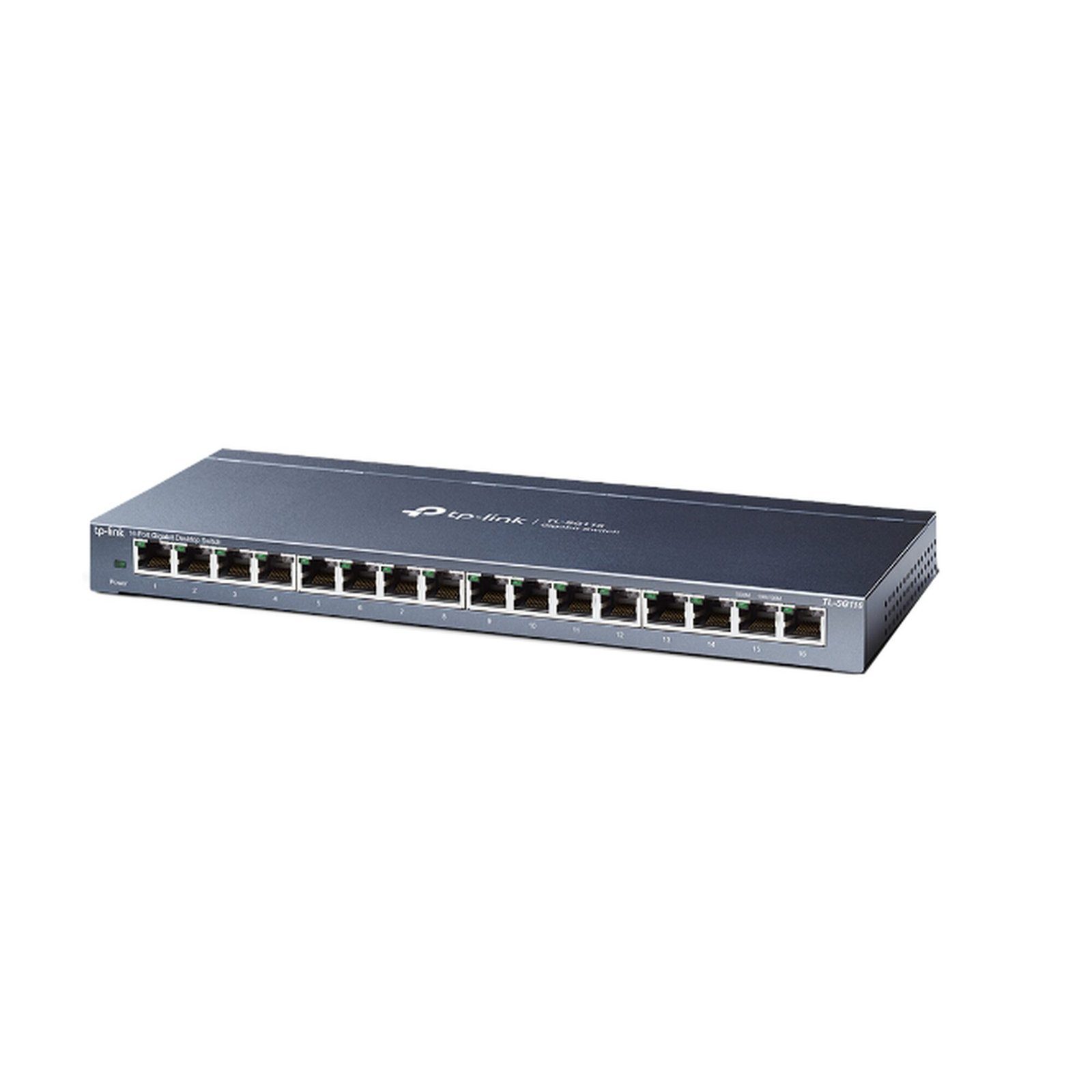 Switch Gigabit no administrable de 16 puertos 10/100/1000 Mbps para escritorio TL-SG116 - TP-LINK