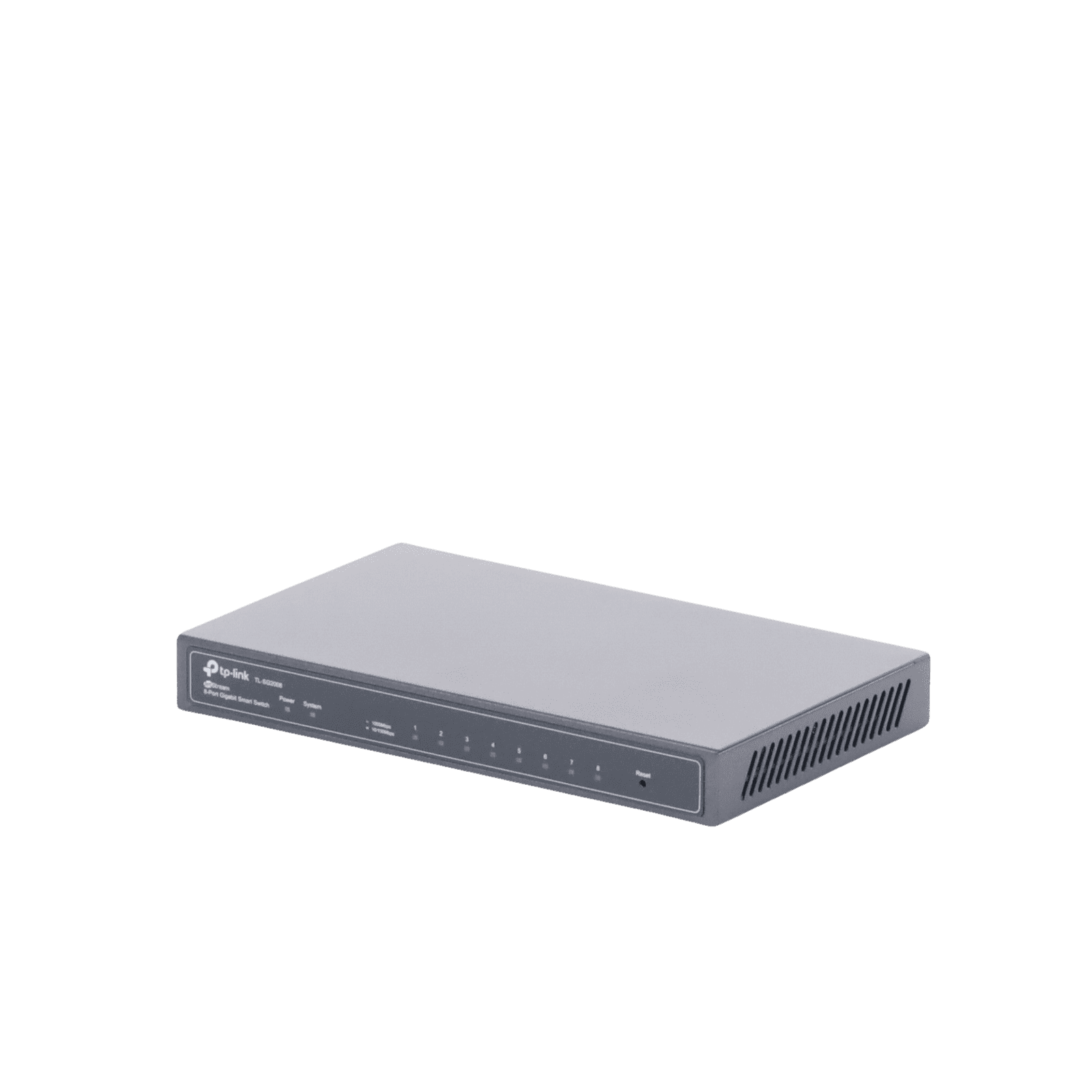 Smart Jetstream Switch administrable 8 puertos 10/100/1000 Mbps TL-SG2008 - TP-LINK