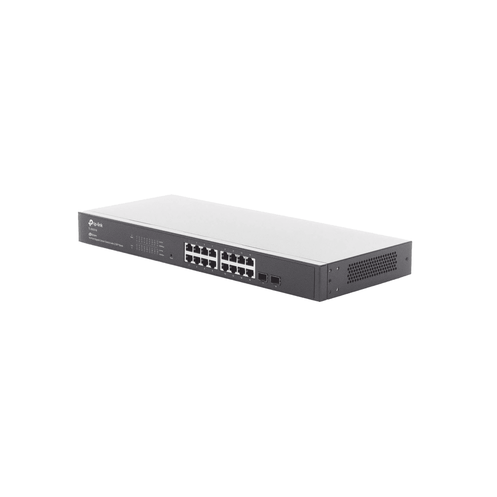 Switch Omada SDN Administrable / 16 puertos Gigabit y 2 puertos SFP / Funciones sFlow, QinQ y QoS / Administración centralizada OMADA TL-SG2218 - TP-LINK