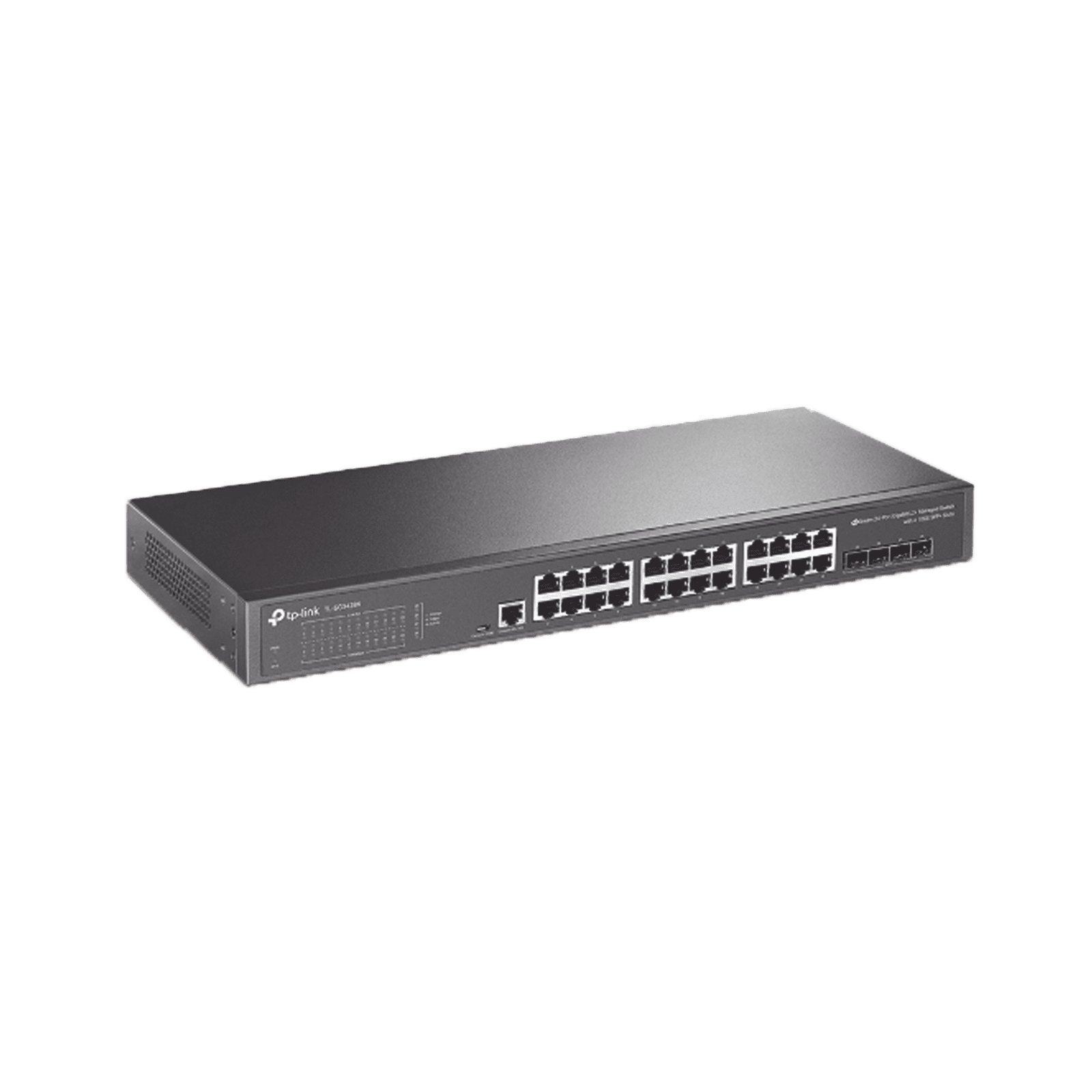 Switch Omada SDN Administrable / 24 puertos Gigabit y 4 puertos SFP+ / Funciones sFlow, QinQ y QoS / Administración centralizada OMADA TL-SG3428X - TP-LINK