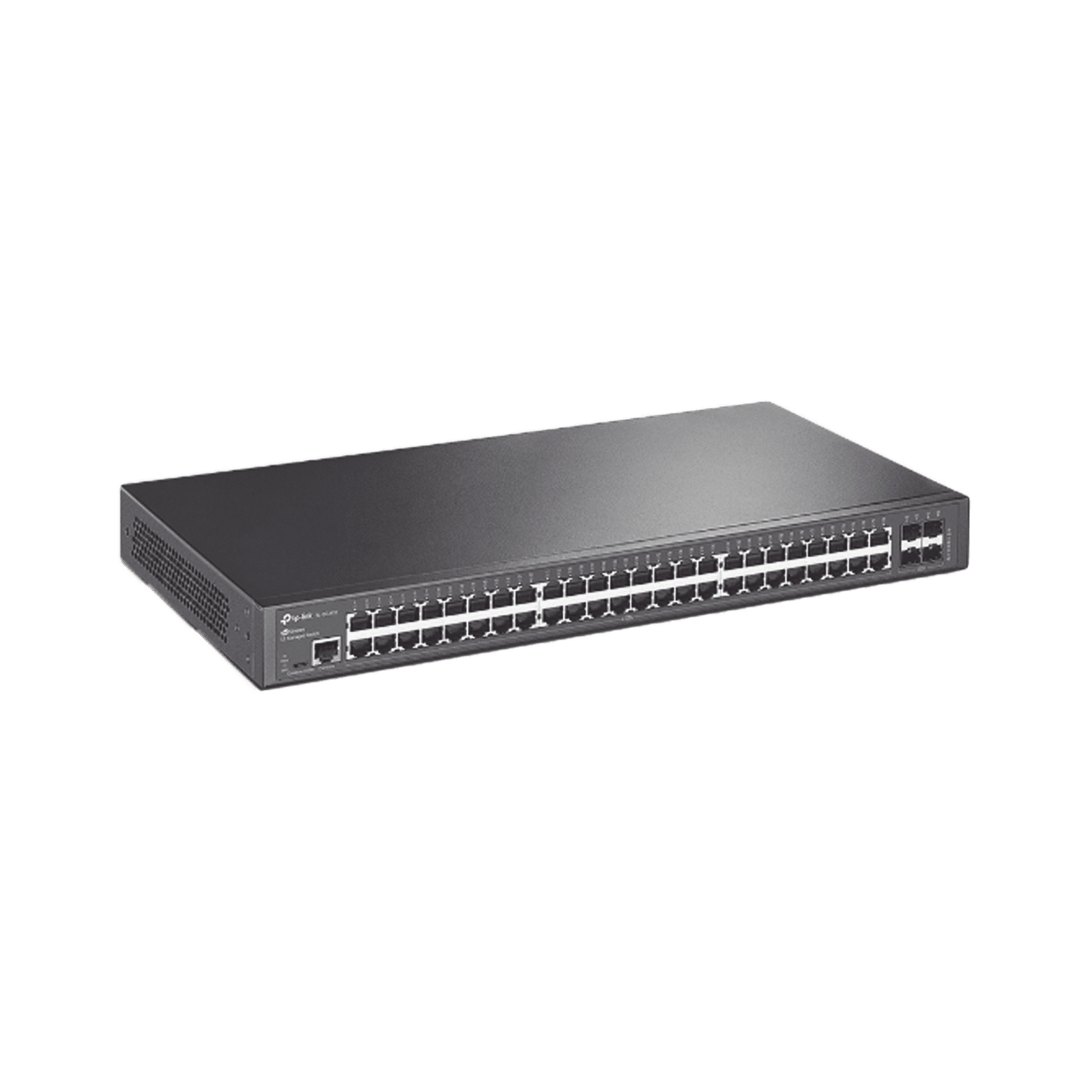 Switch Omada SDN Administrable / 48 puertos Gigabit y 4 puertos SFP / Funciones sFlow, QinQ y QoS / Administración centralizada OMADA TL-SG3452 - TP-LINK