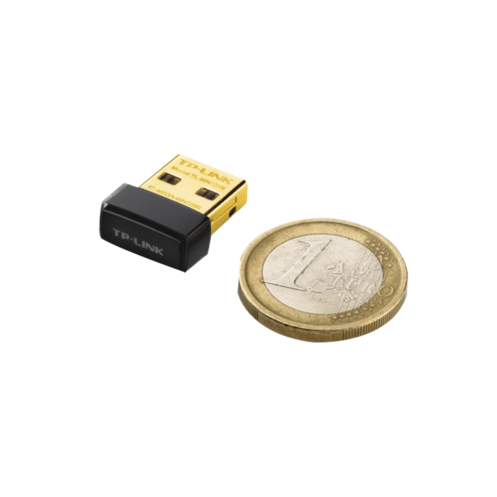 Adaptador USB  Nano inalámbrico N 150 Mbps 2.4 GHz con 1 antena interna TL-WN725N - TP-LINK